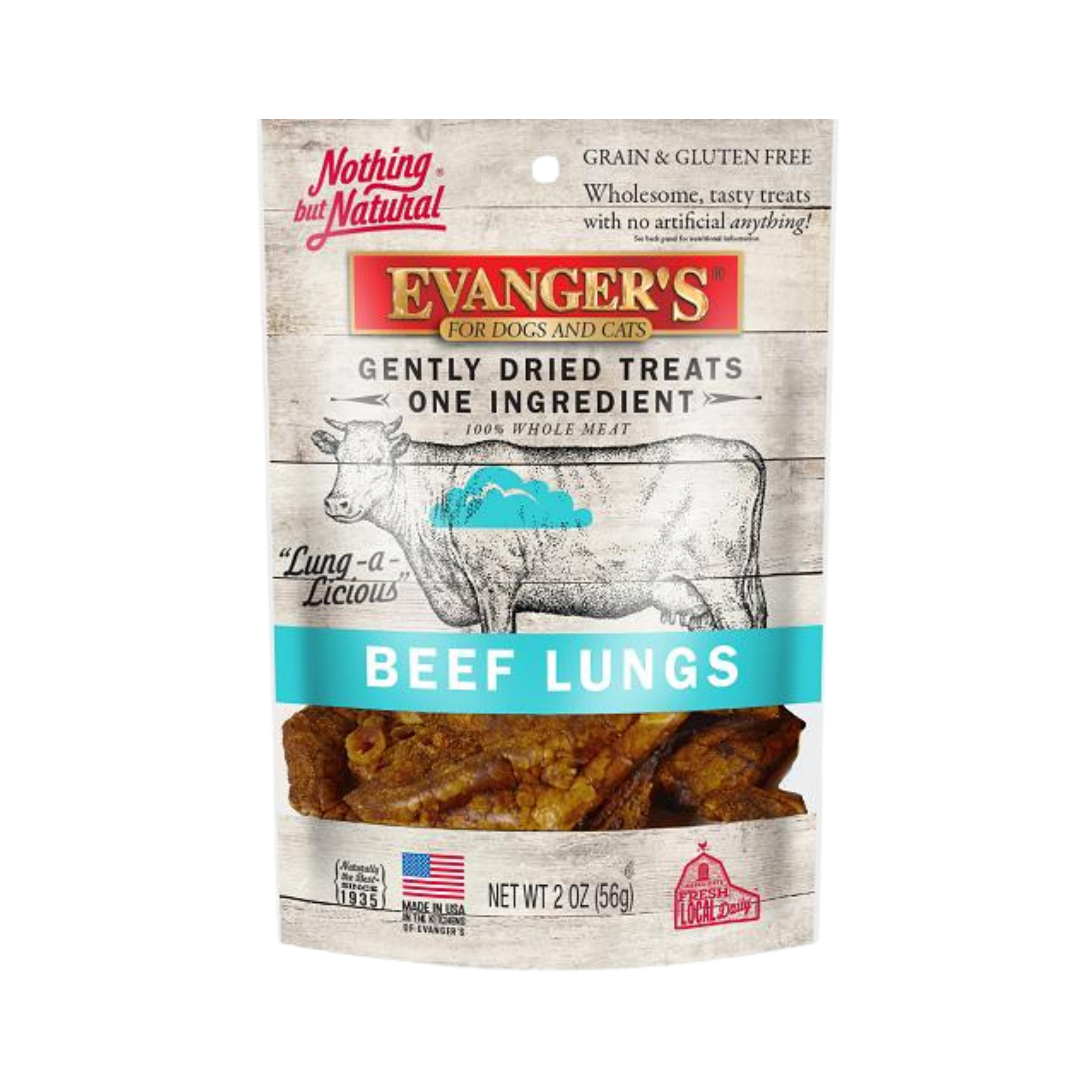 Evanger's Gently Dried Beef Lungs