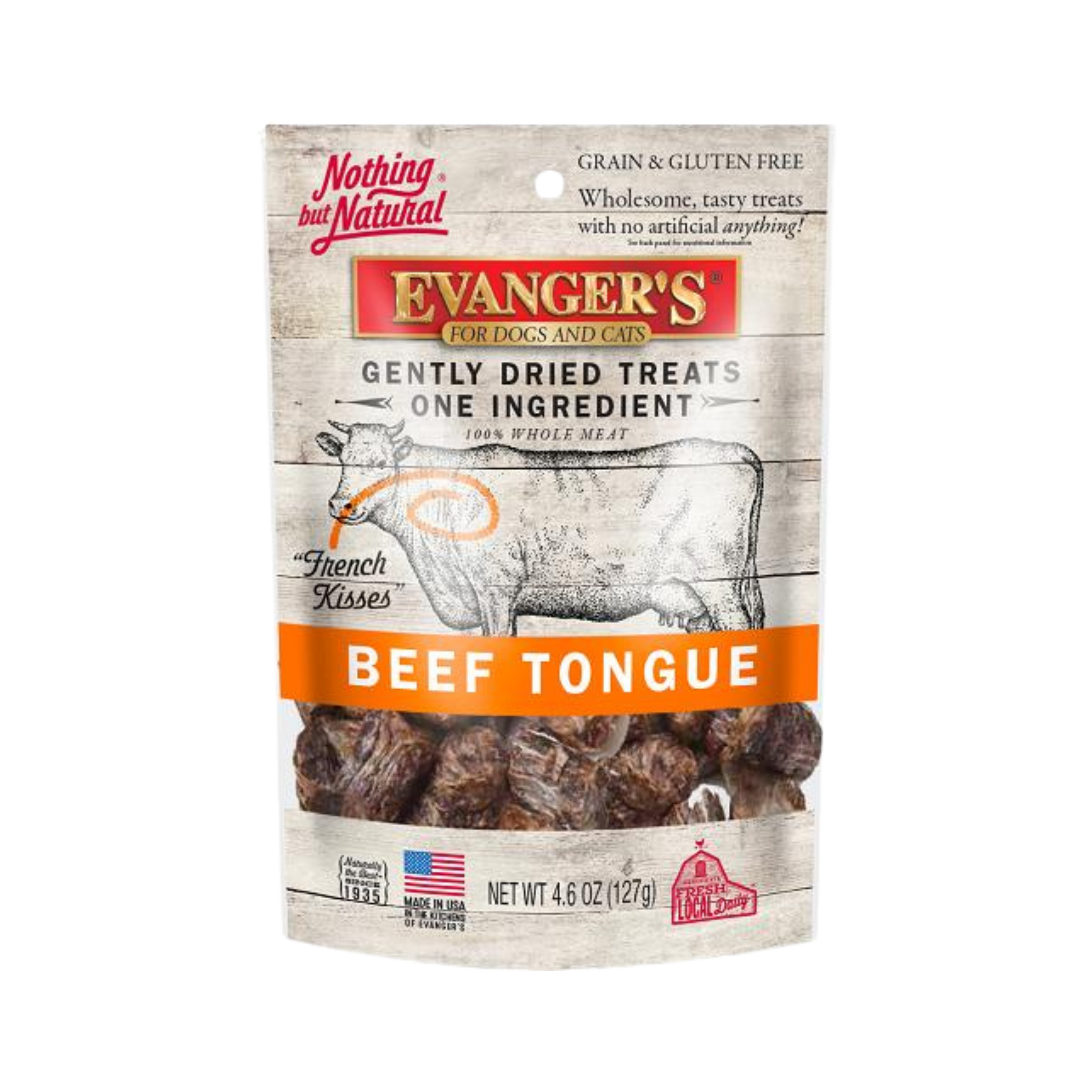 Evanger's Gently Dried Beef Tongue