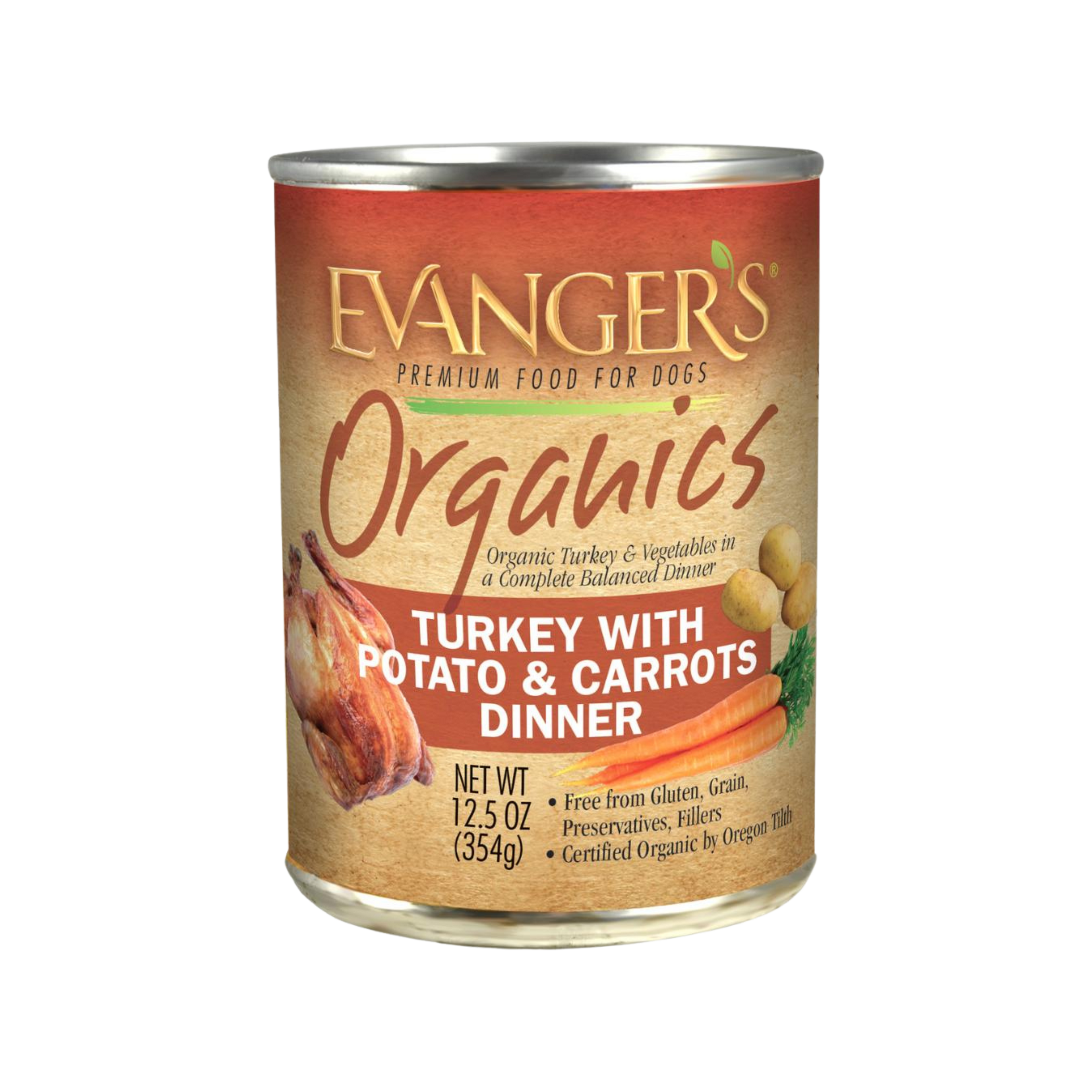 Evanger's Organic Turkey with Potato & Carrots