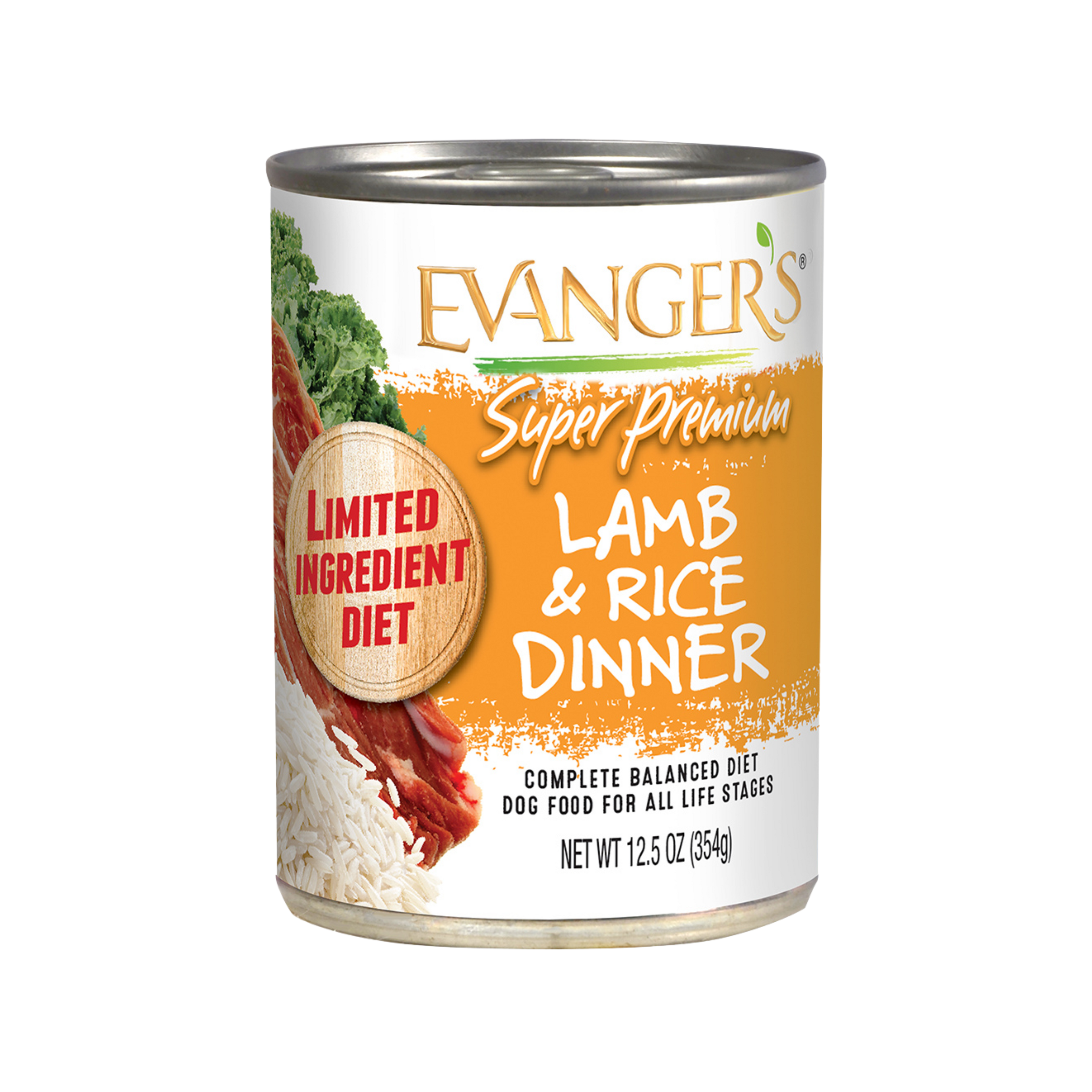 Evanger's Super Premium Lamb & Rice Dinner