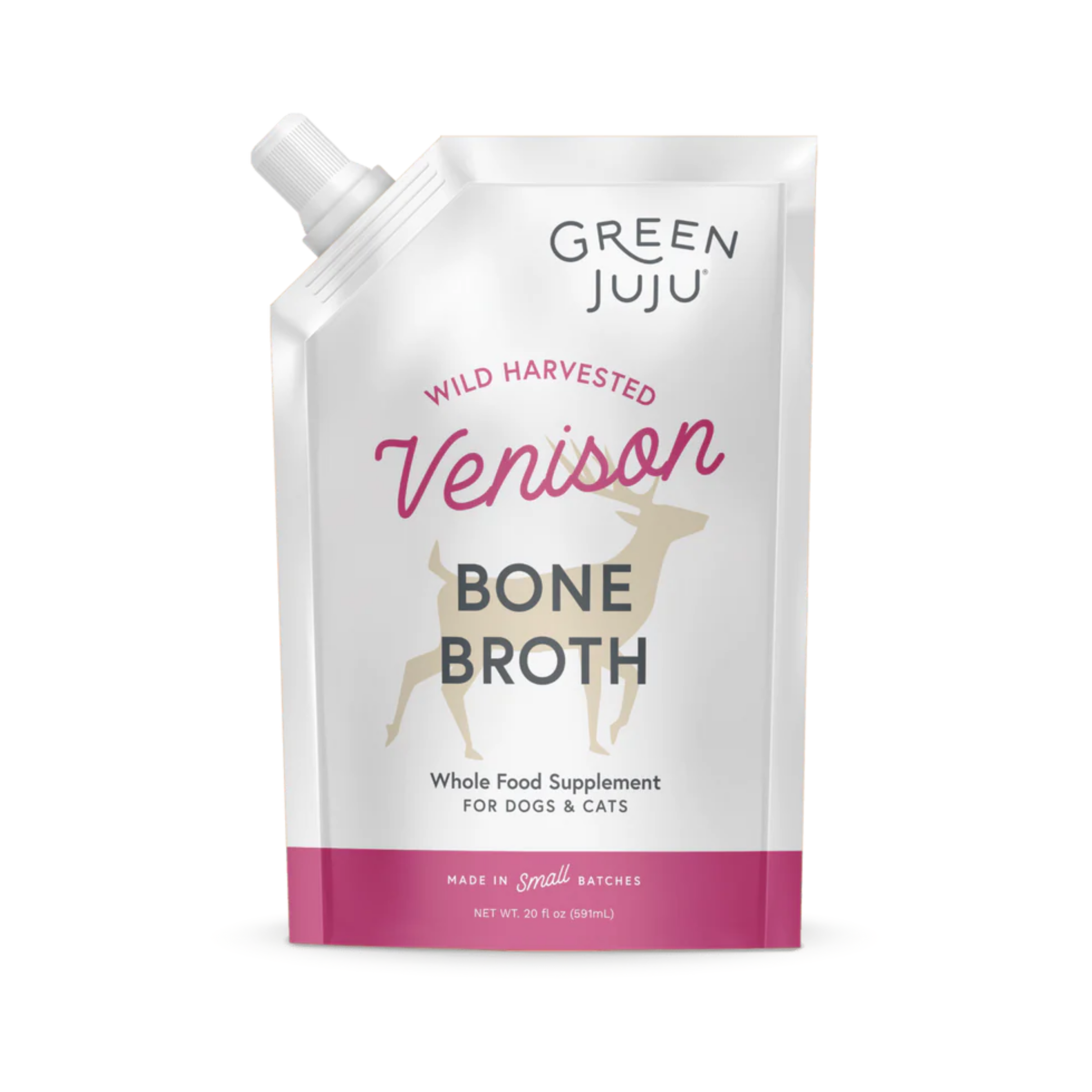 Green Juju Venison Bone Broth