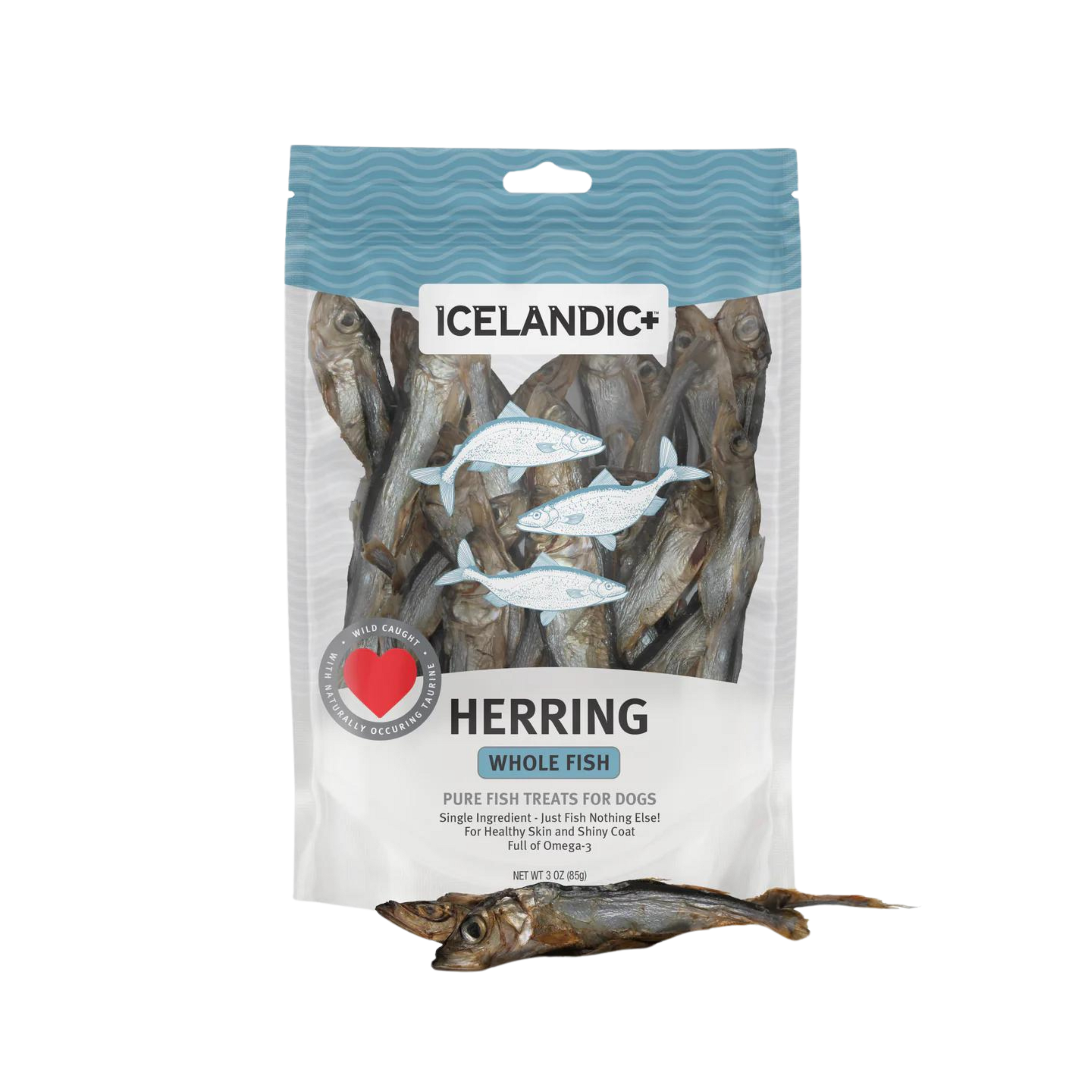 Icelandic+ Herring Whole Fish Dog Treats