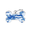 Myfamily Camouflage Bone ID Tag
