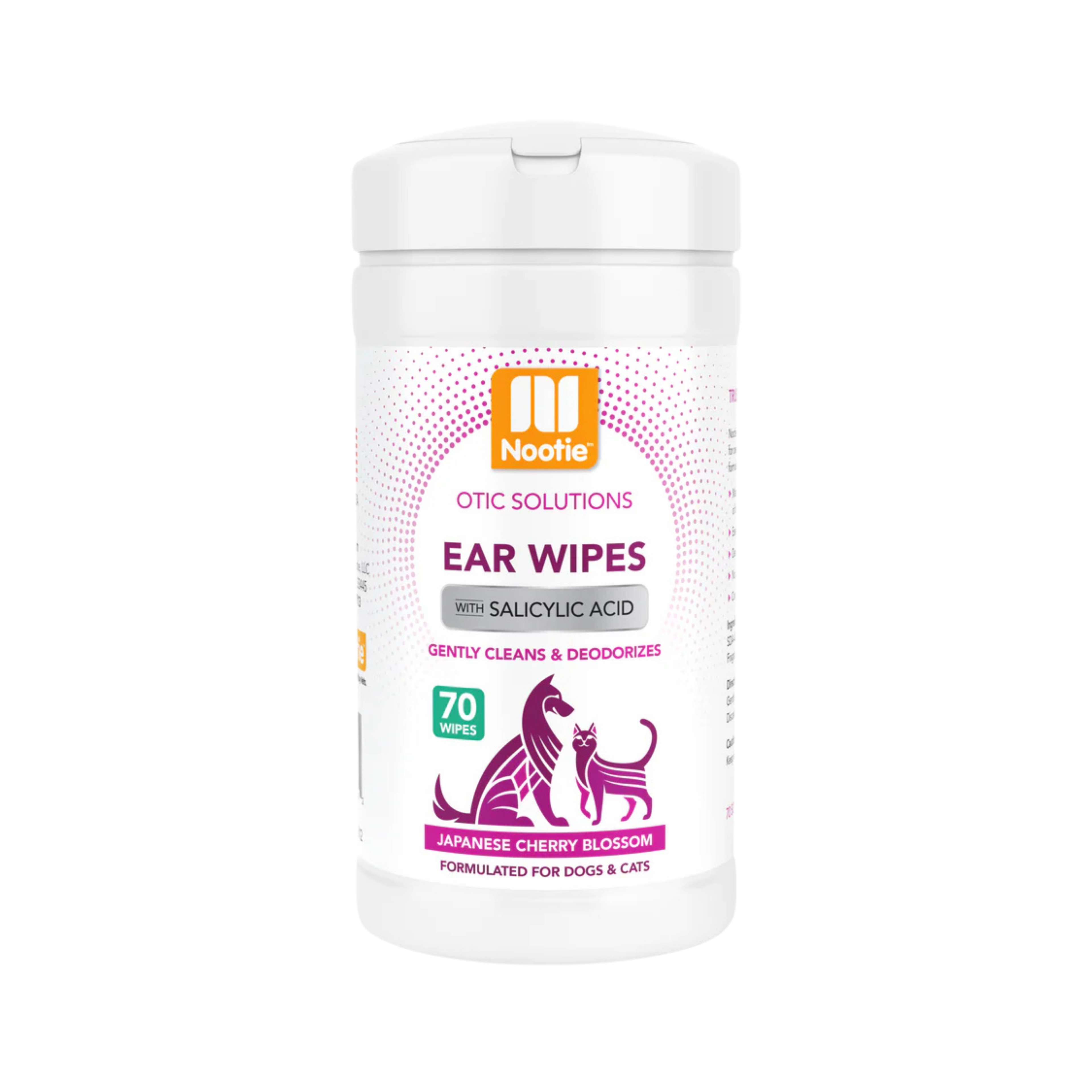 Nootie Ear Wipes with Salicylic Acid