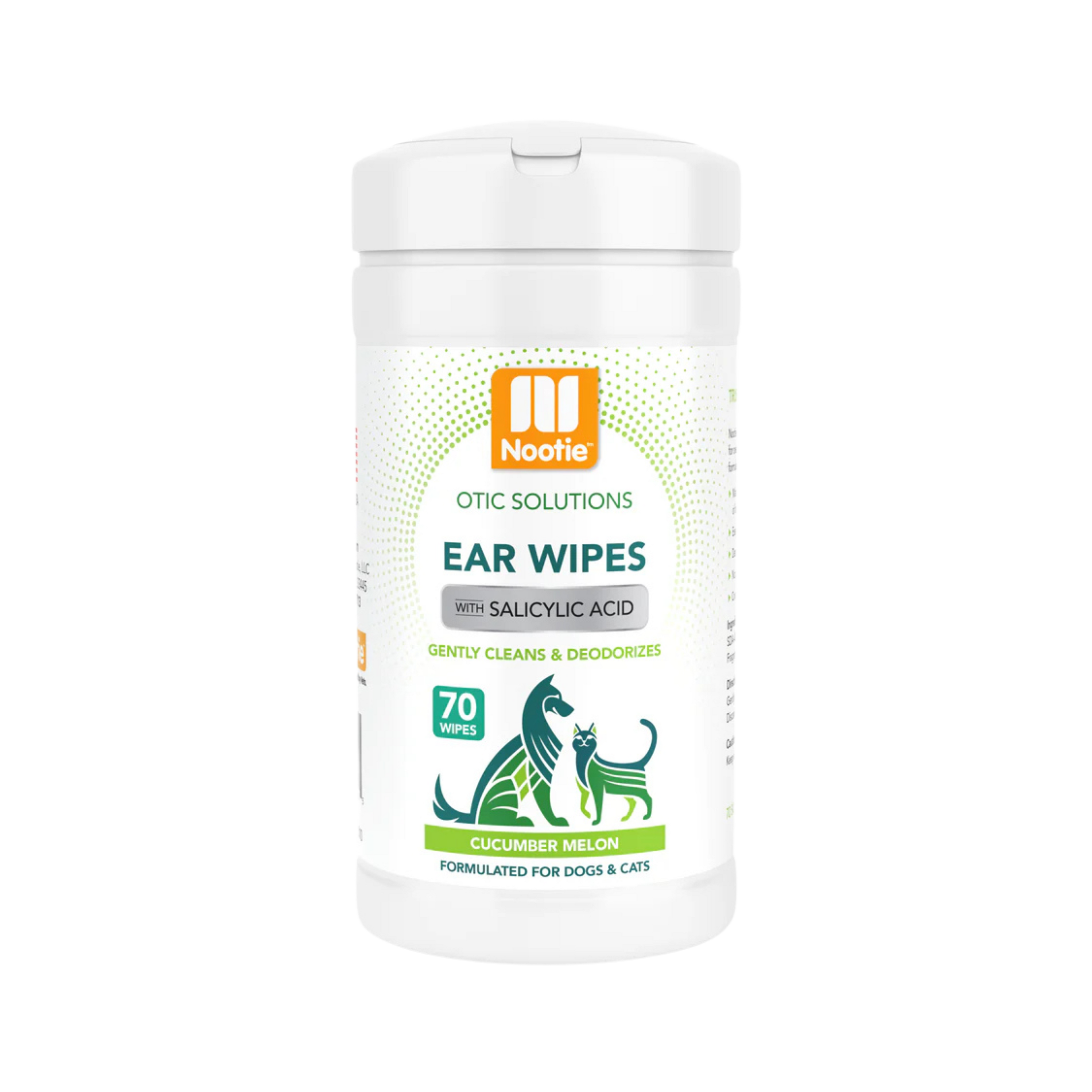 Nootie Ear Wipes with Salicylic Acid