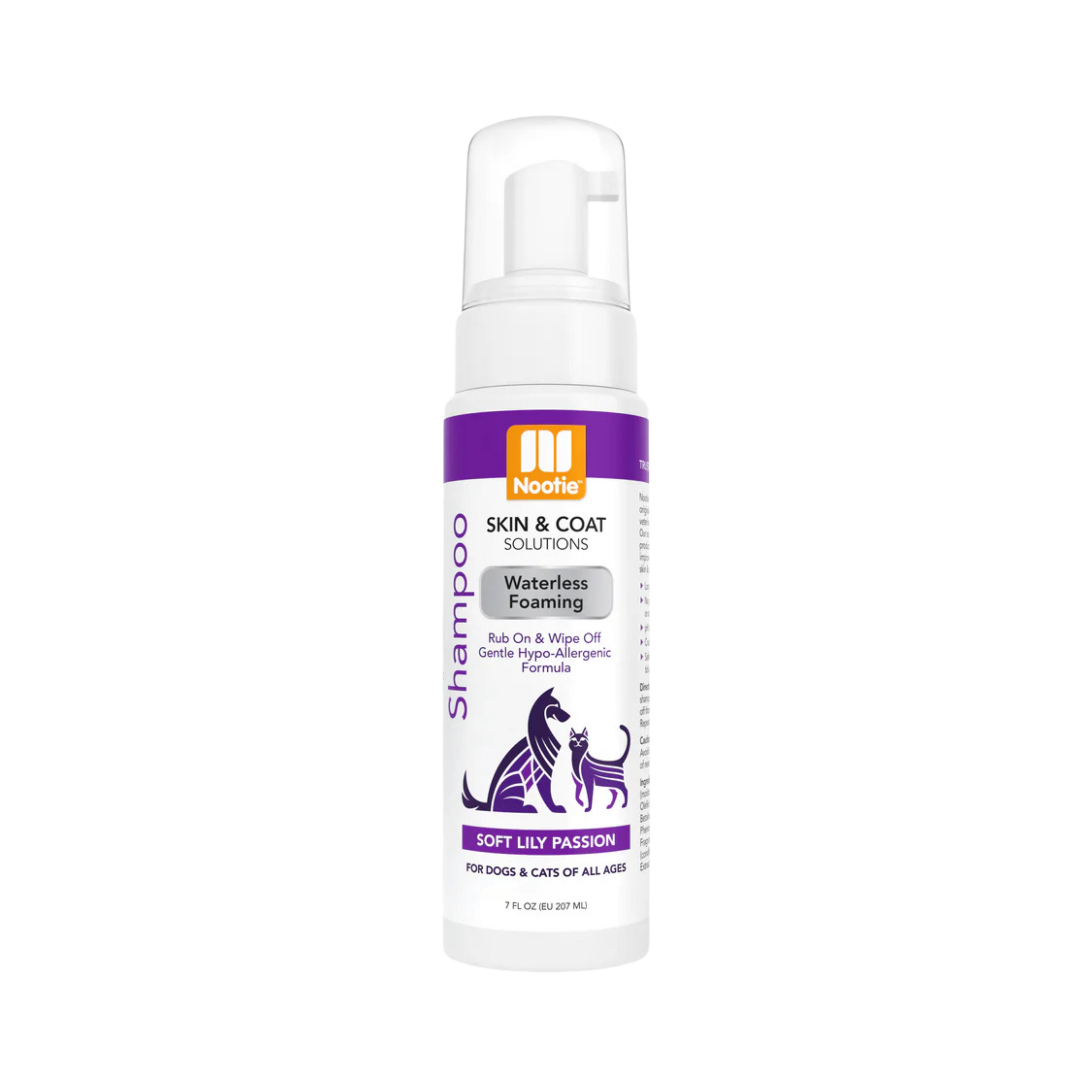 Nootie Hypo-Allergenic Waterless Foaming Shampoo