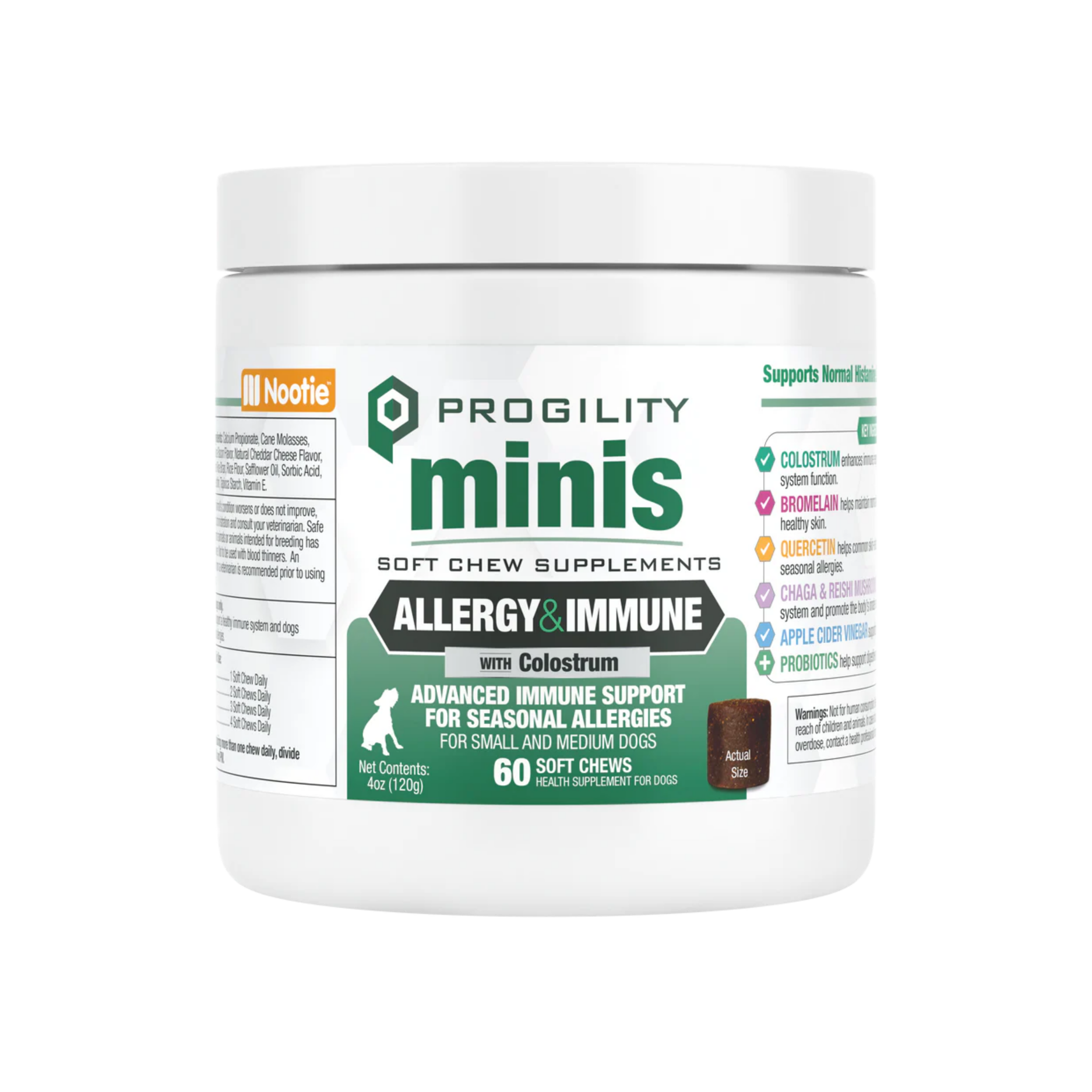 Nootie Progility Minis Soft Chew Supplements