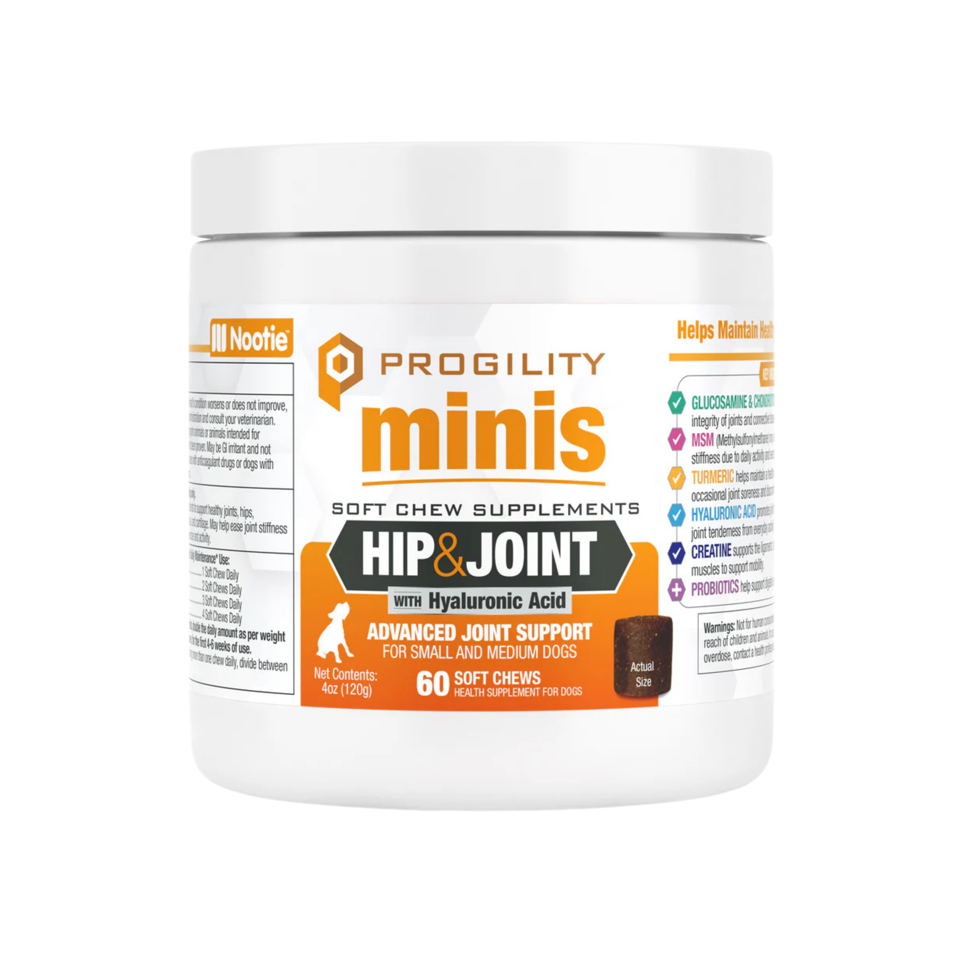 Nootie Progility Minis Soft Chew Supplements