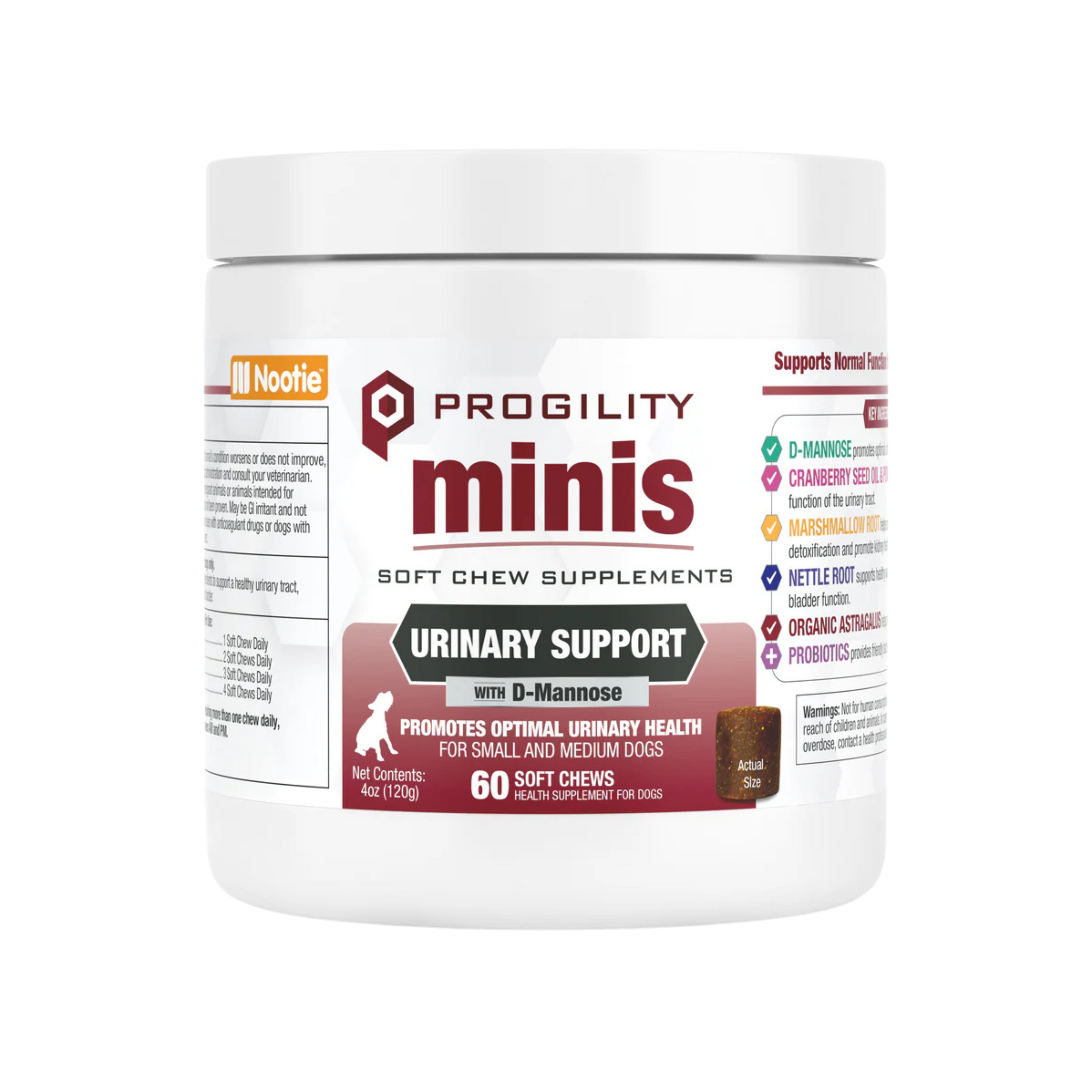 Nootie Progility Minis Soft Chew Supplements