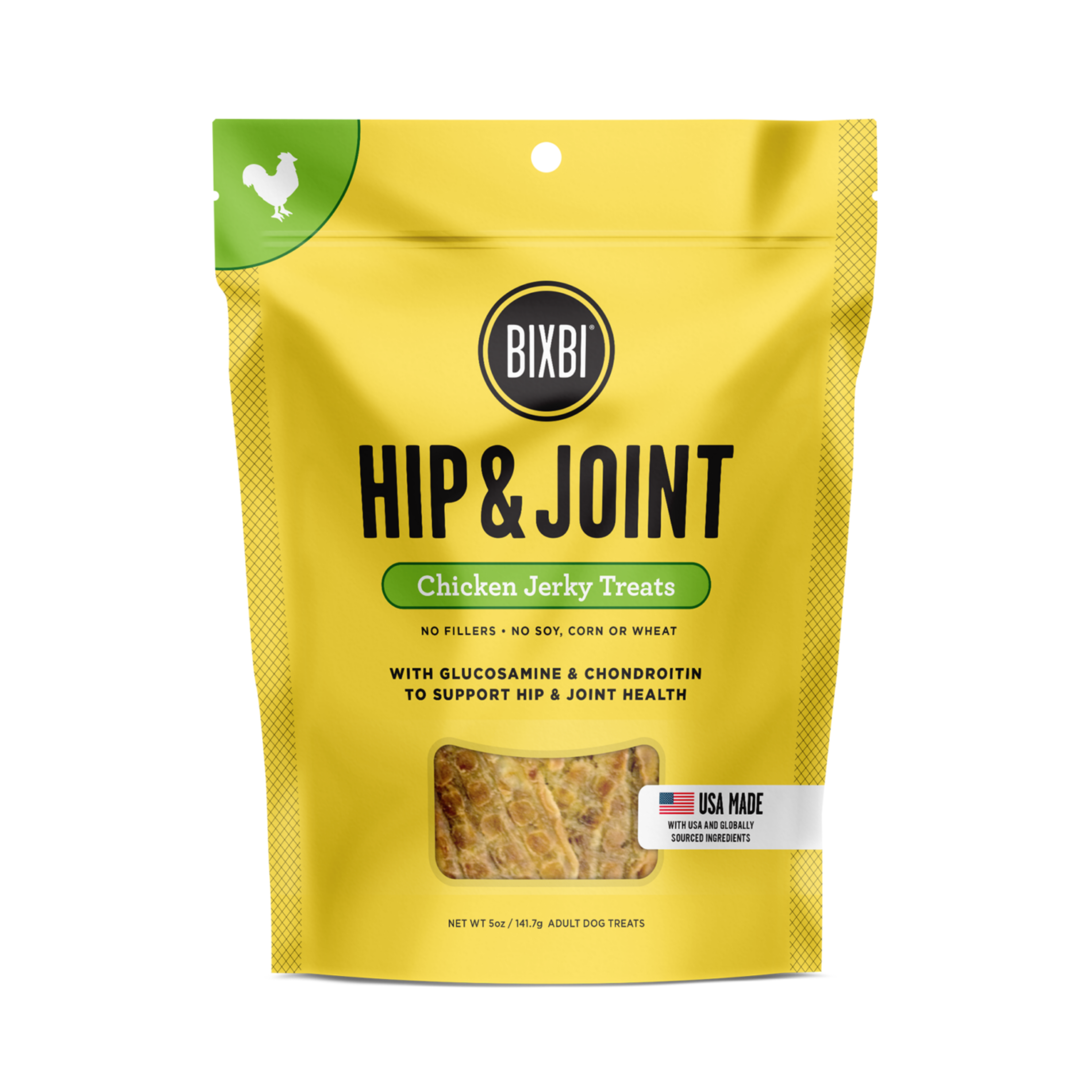 BIXBI Hip & Joint Jerky Treats for Dogs