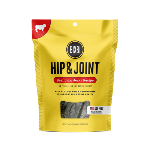 BIXBI Hip & Joint Jerky Treats for Dogs