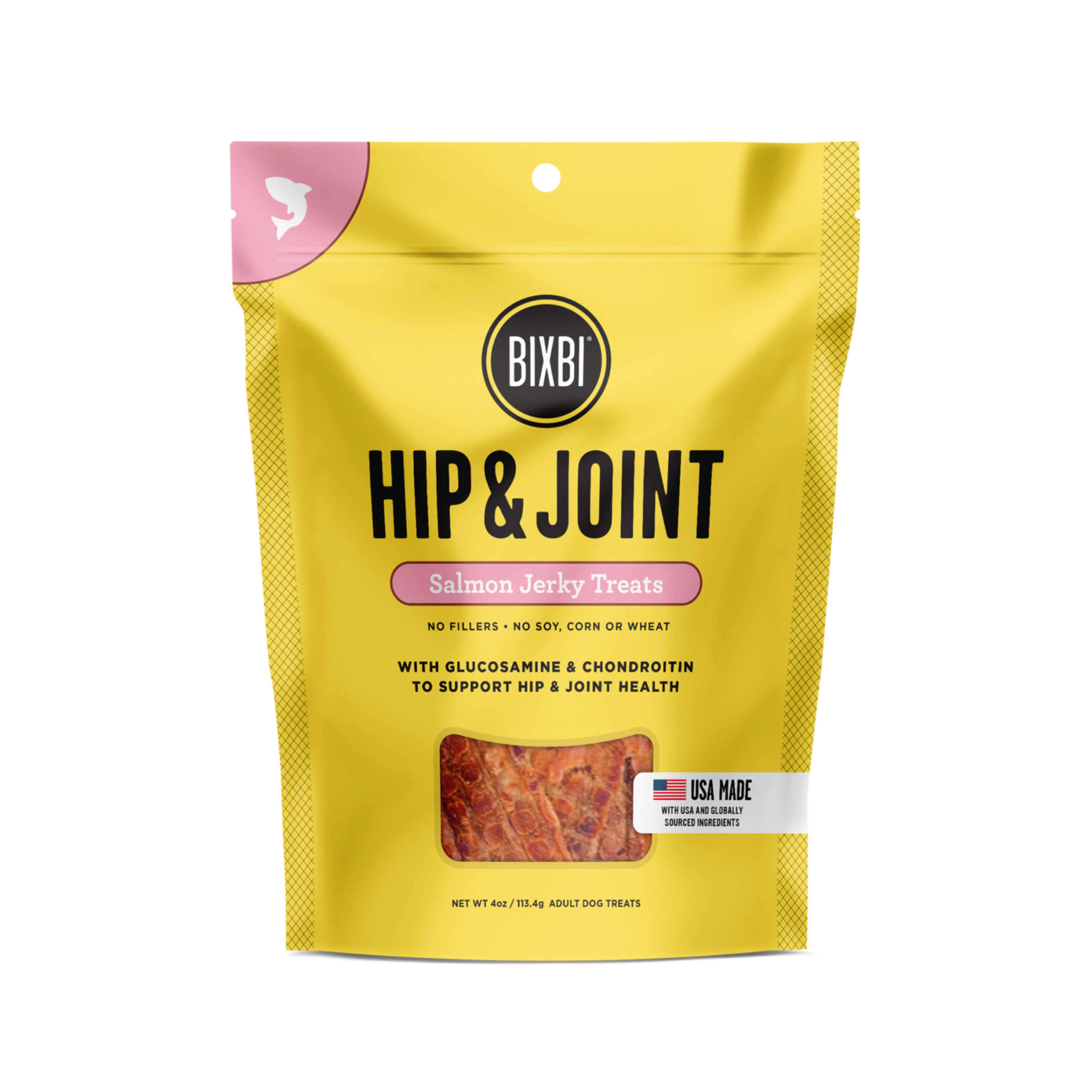 BIXBI Hip & Joint Jerky Treats for Dogs