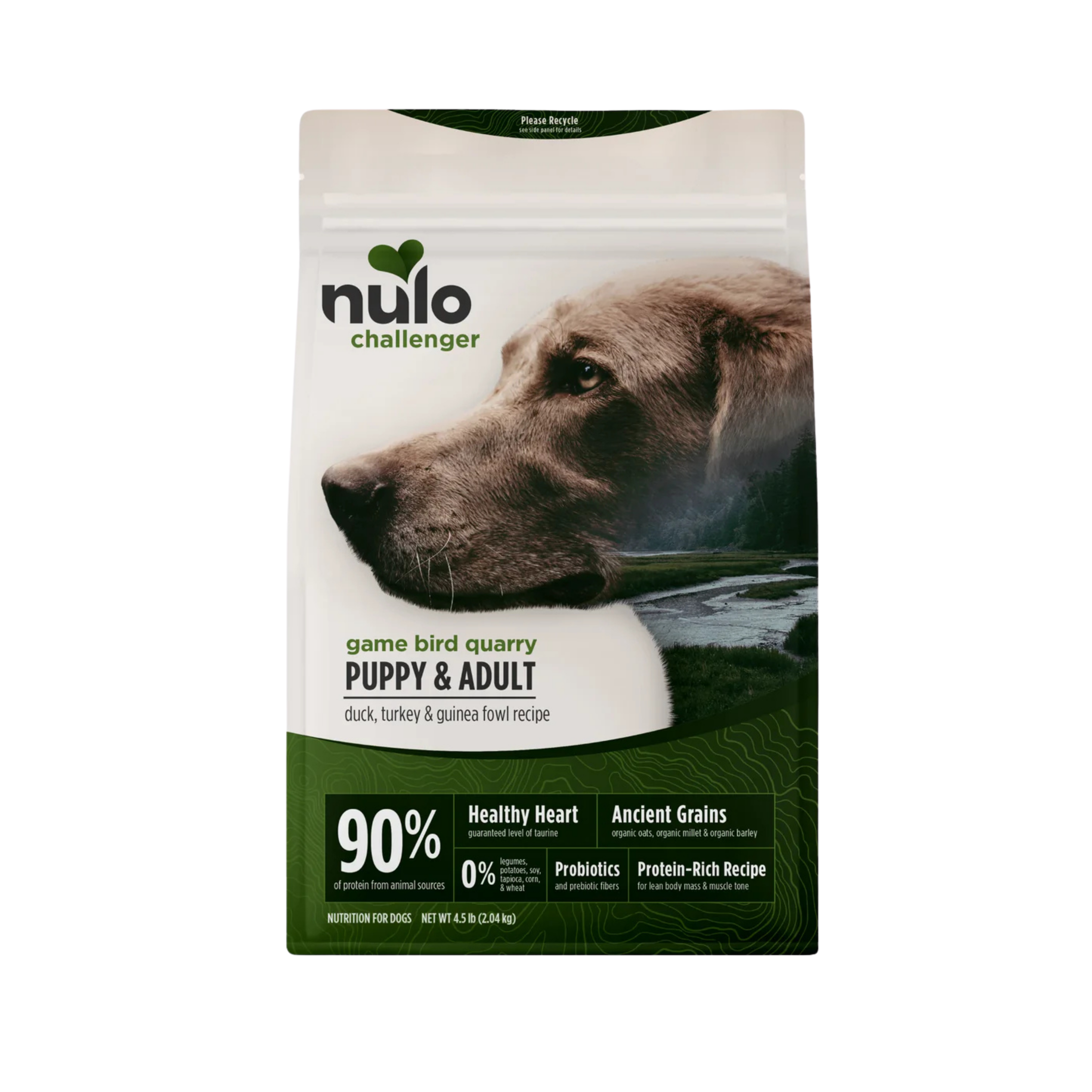 Nulo Challenger High-Protein Kibble Game Bird Quarry Duck, Turkey & Guinea Fowl
