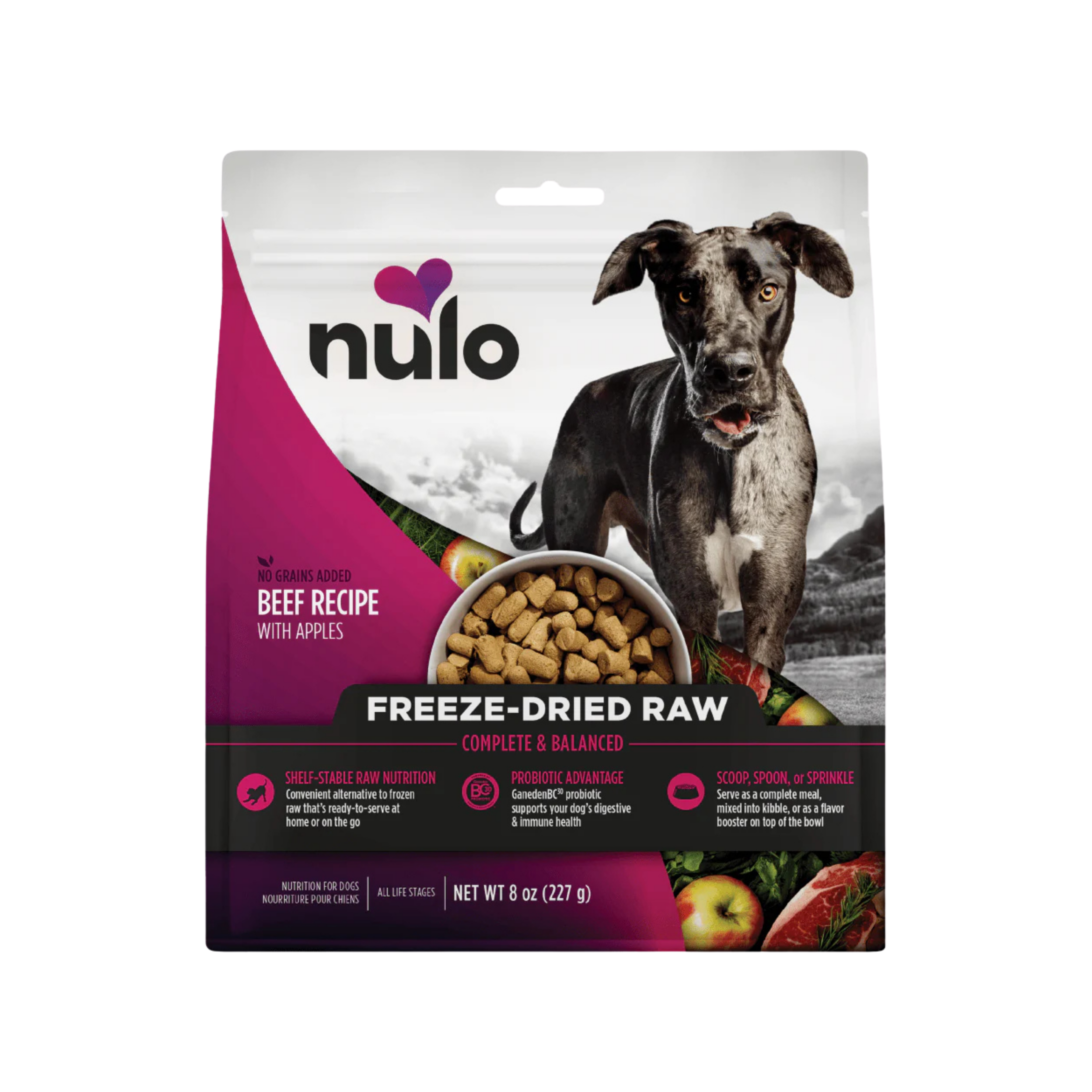 Nulo Freestyle Freeze-Dried Raw Dog Food Topper