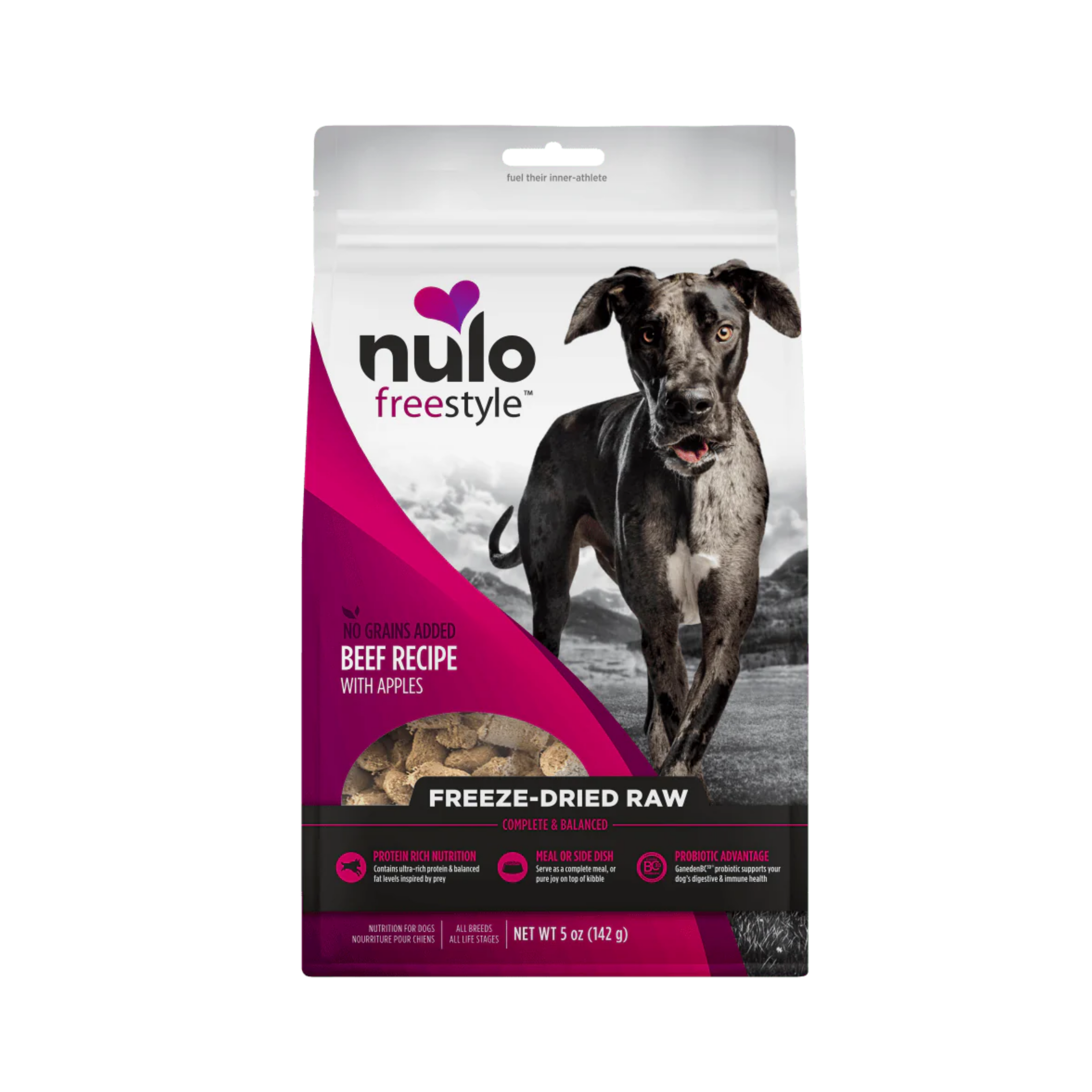 Nulo Freestyle Freeze-Dried Raw Dog Food Topper