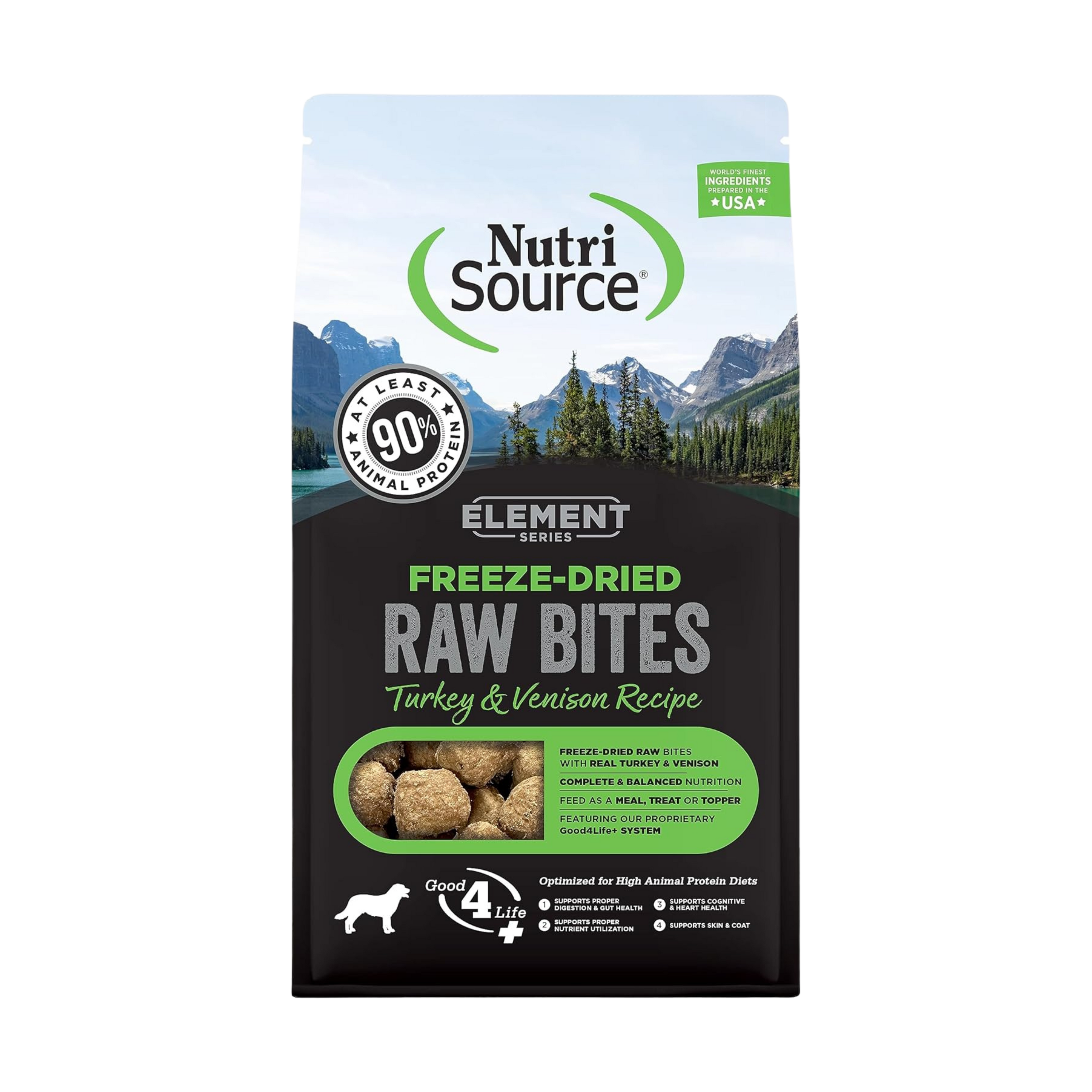NutriSource Element Series Freeze-Dried Raw Bites