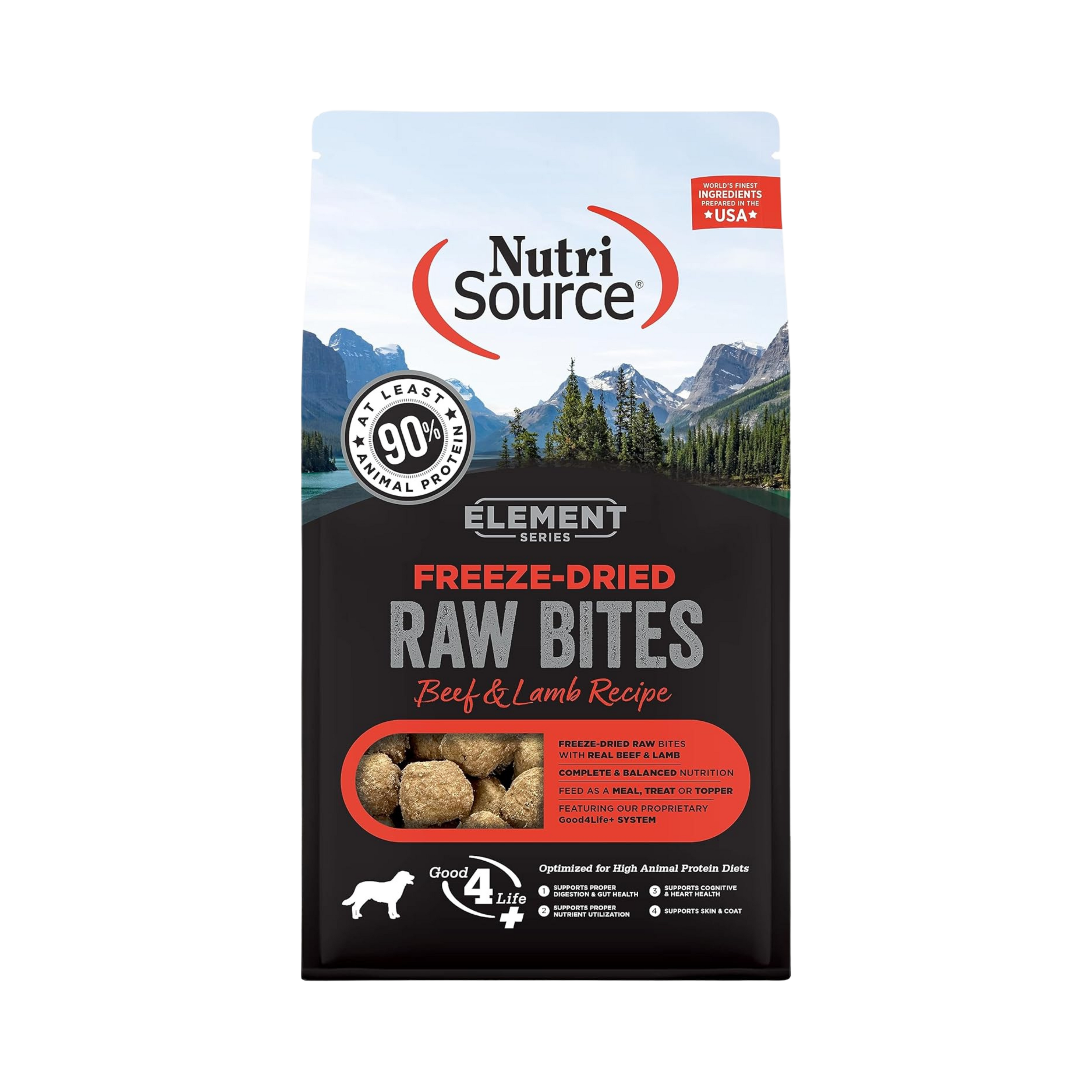 NutriSource Element Series Freeze-Dried Raw Bites