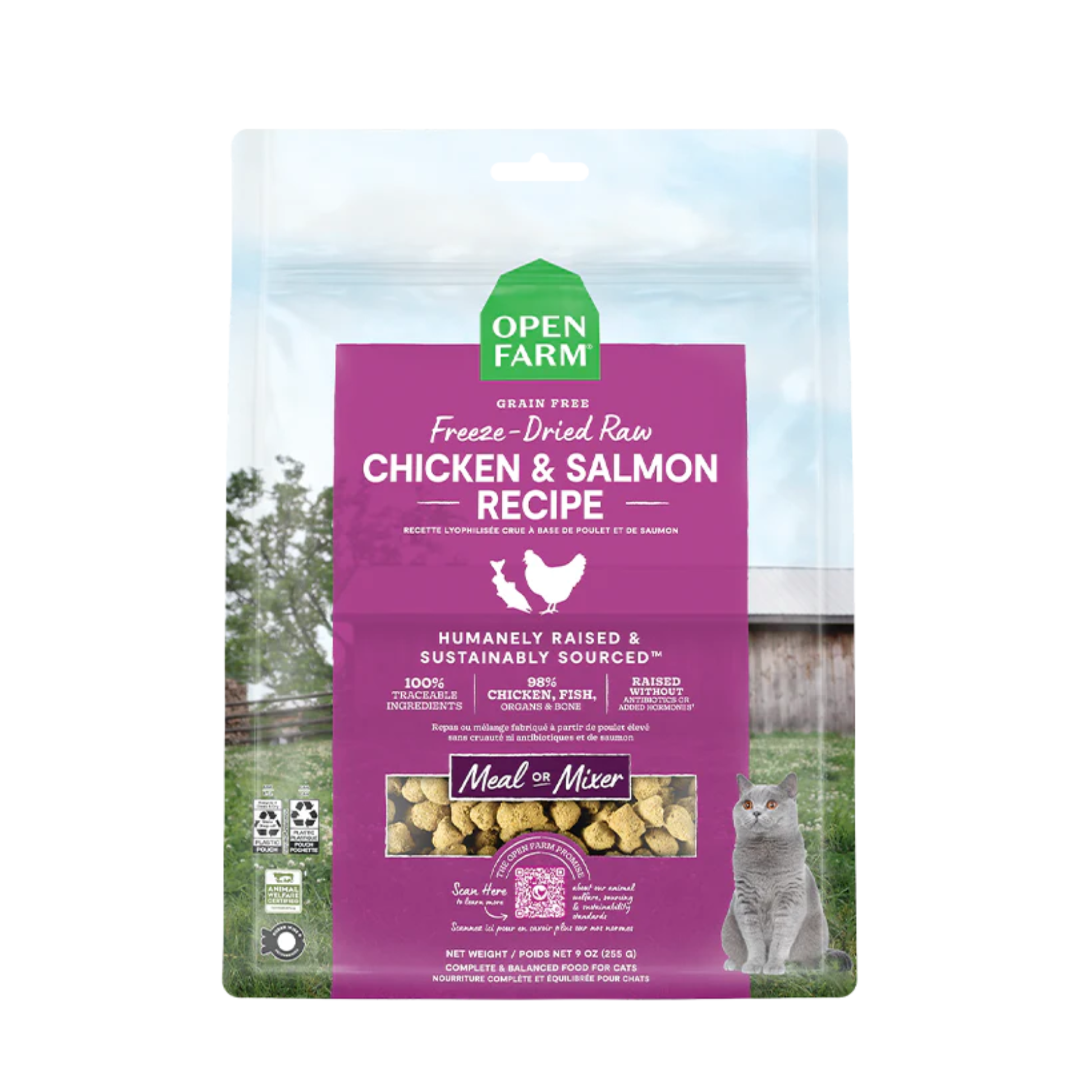 Open Farm Freeze-Dried Raw Cat Food