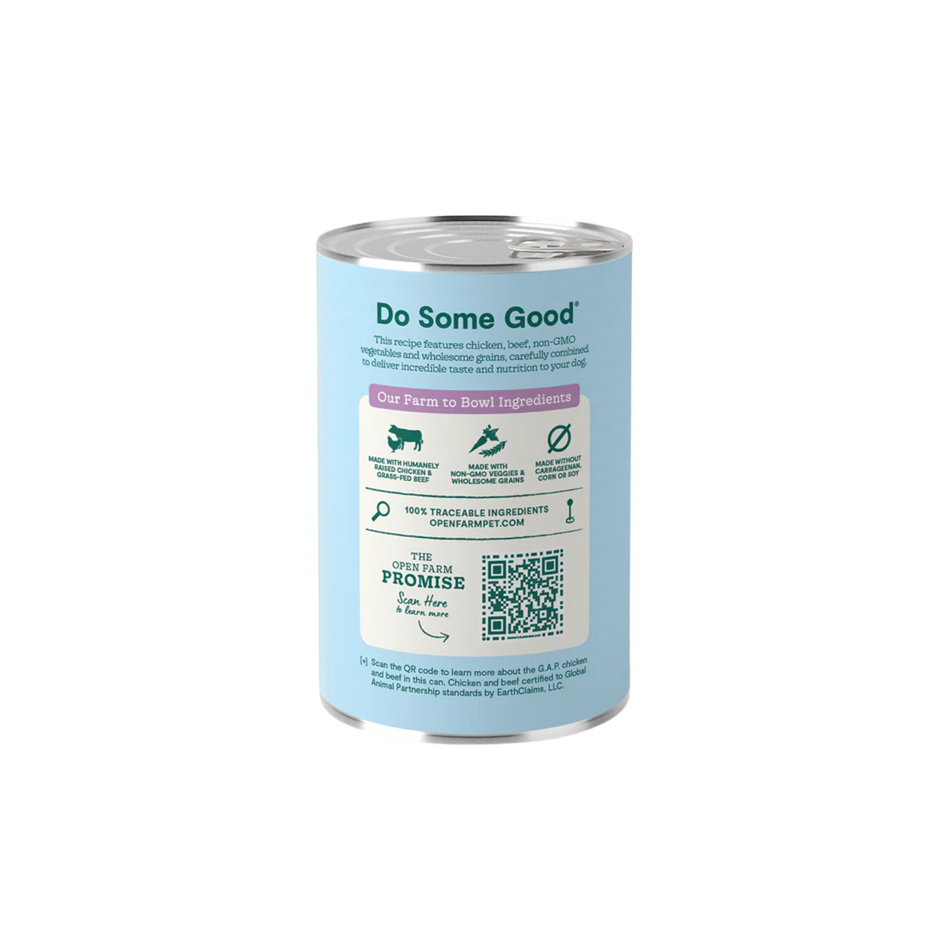 Open Farm Goodbowl Harvest Chicken & Grass-Fed Beef Pâté for Dogs