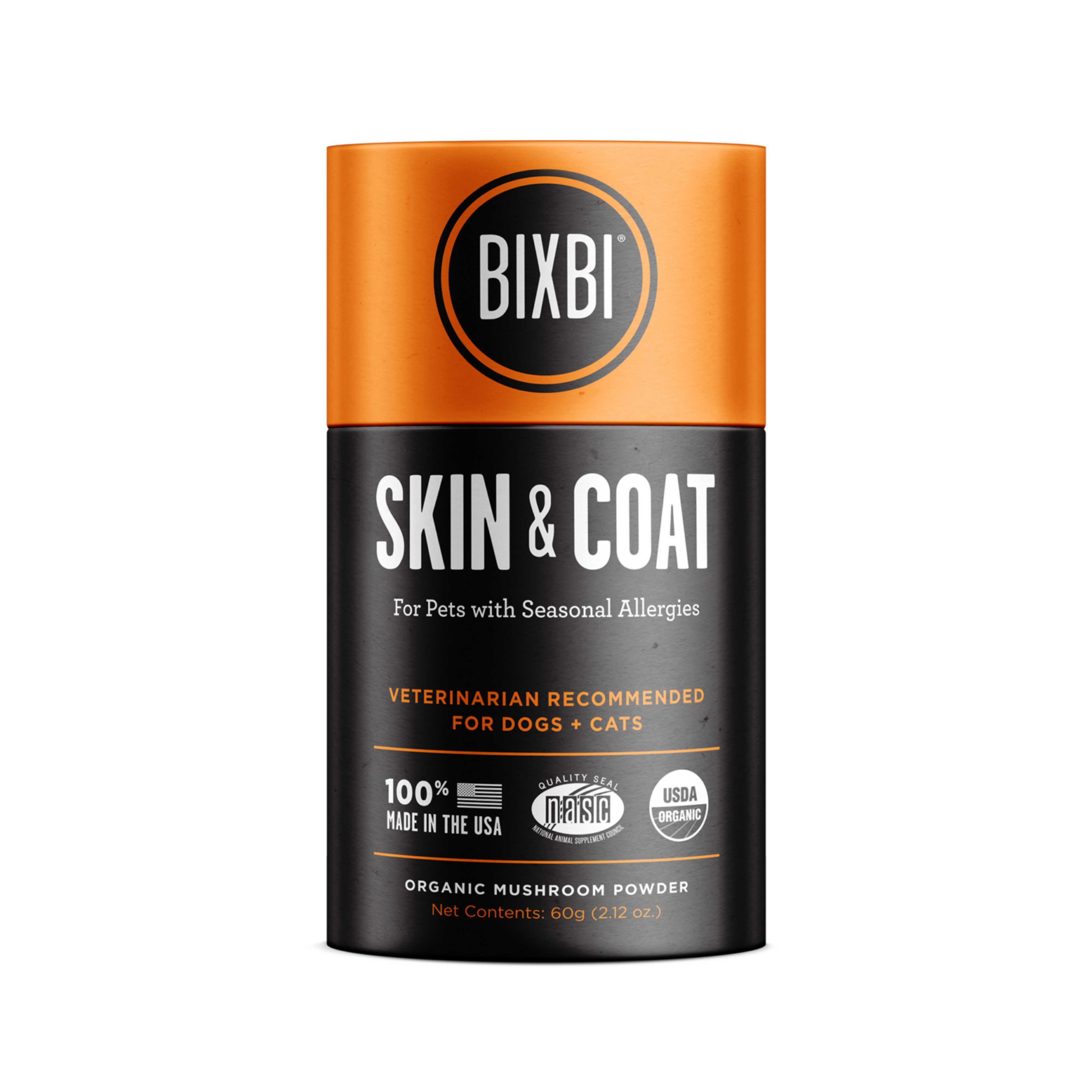 BIXBI Skin & Coat Supplement for Dogs & Cats