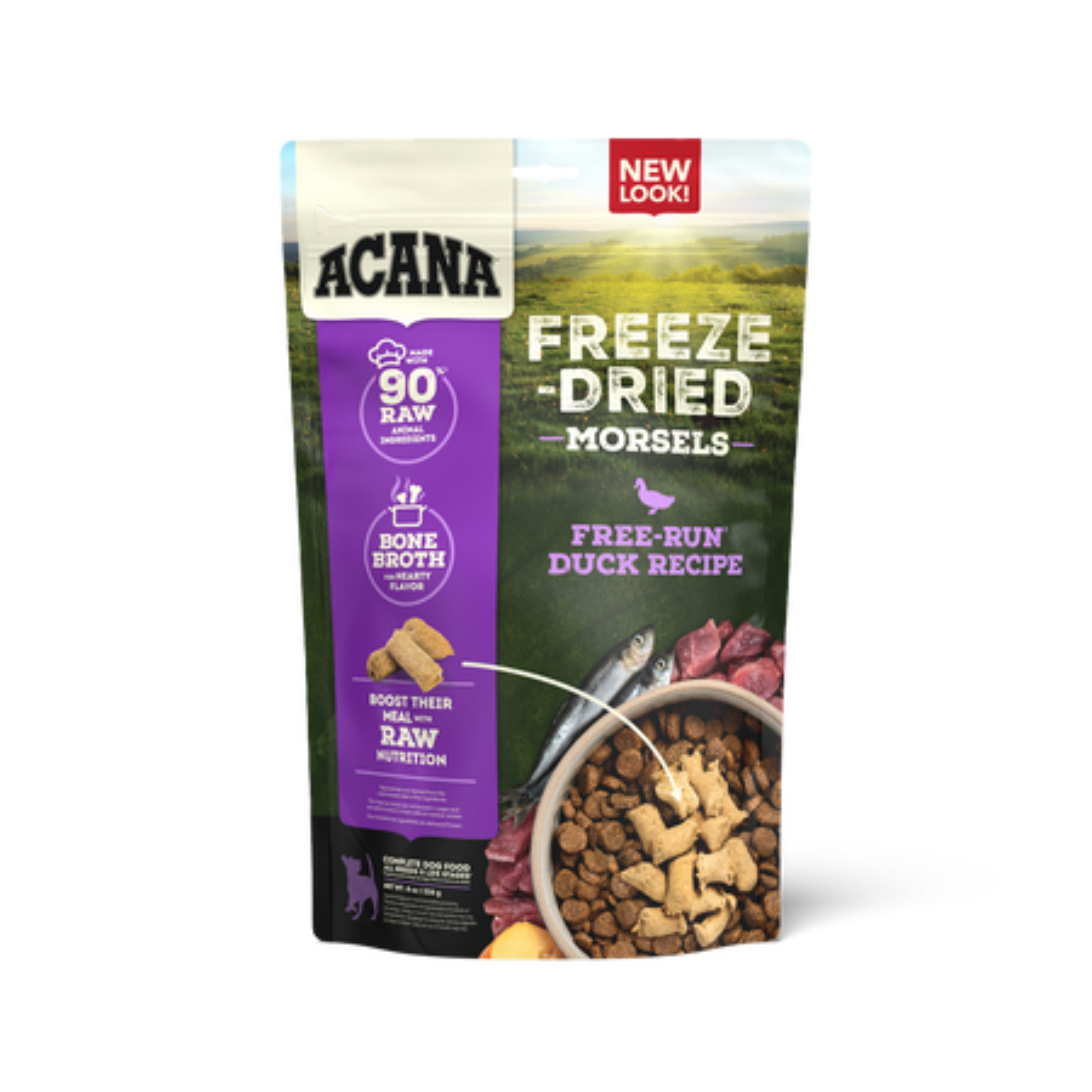 Acana Freeze-Dried Free-Run Duck Recipe Morsels Dog Food
