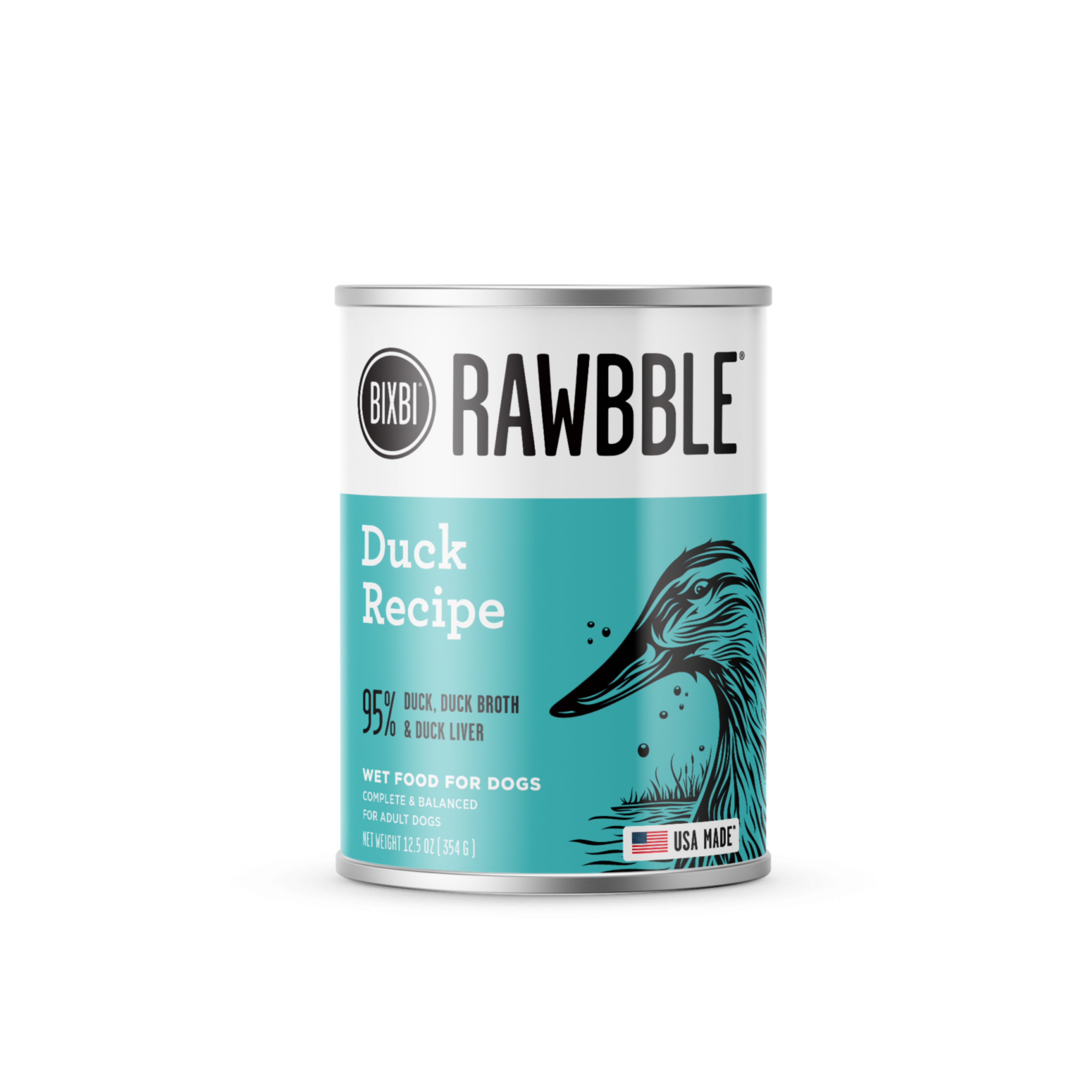 Rawbble Wet Food for Dogs – Duck Paté Recipe