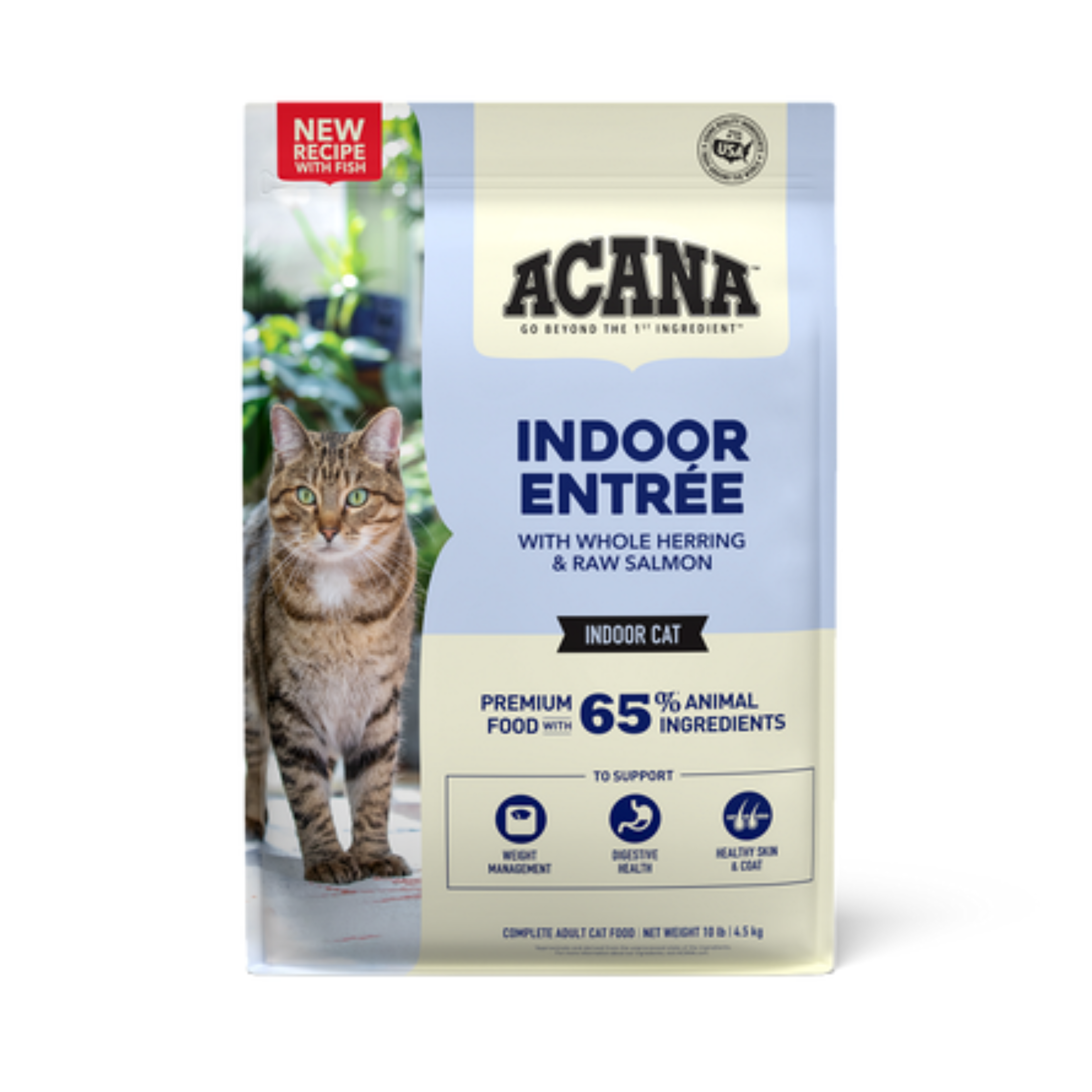 Acana Indoor Entrée Recipe with Fish Dry Cat Food