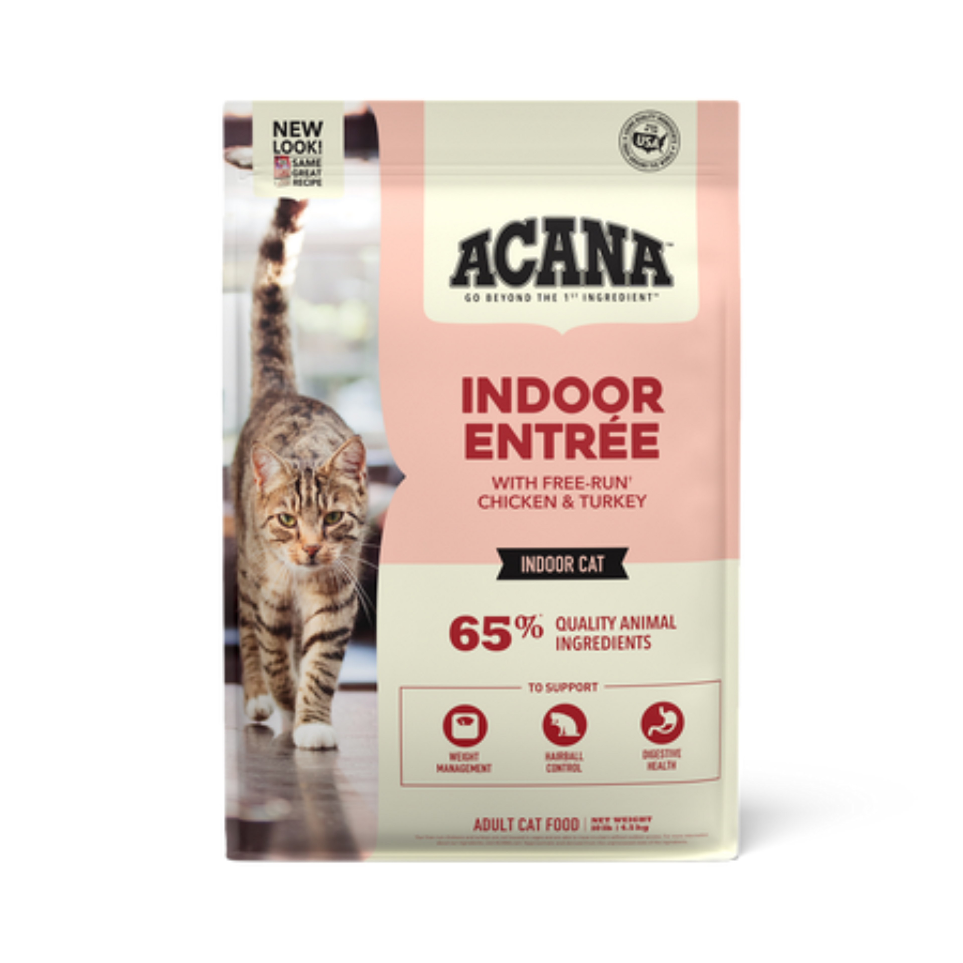 Acana Indoor Entrée Recipe with Poultry & Fish Dry Cat Food