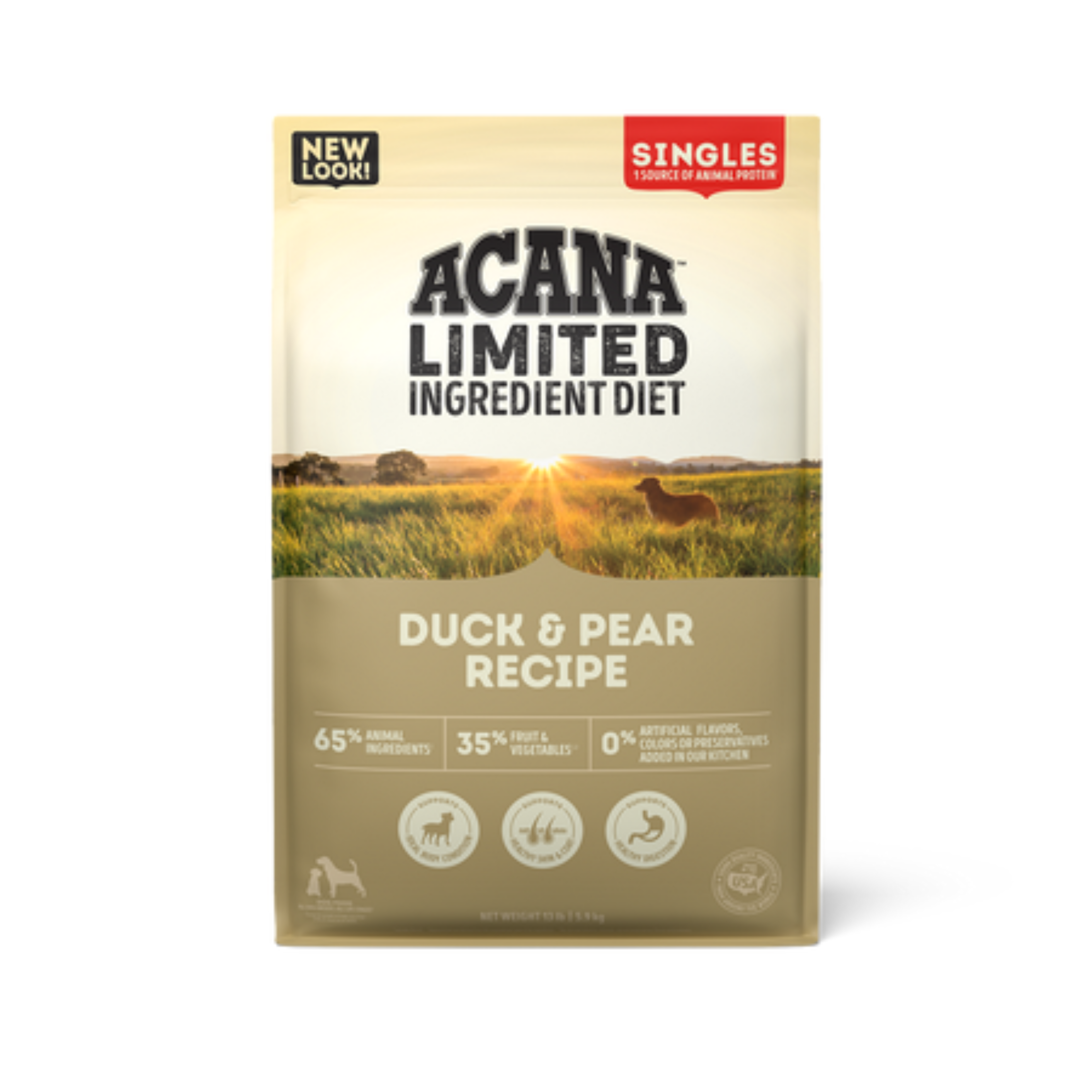 Acana Singles, Duck & Pear Recipe Dry Dog Food