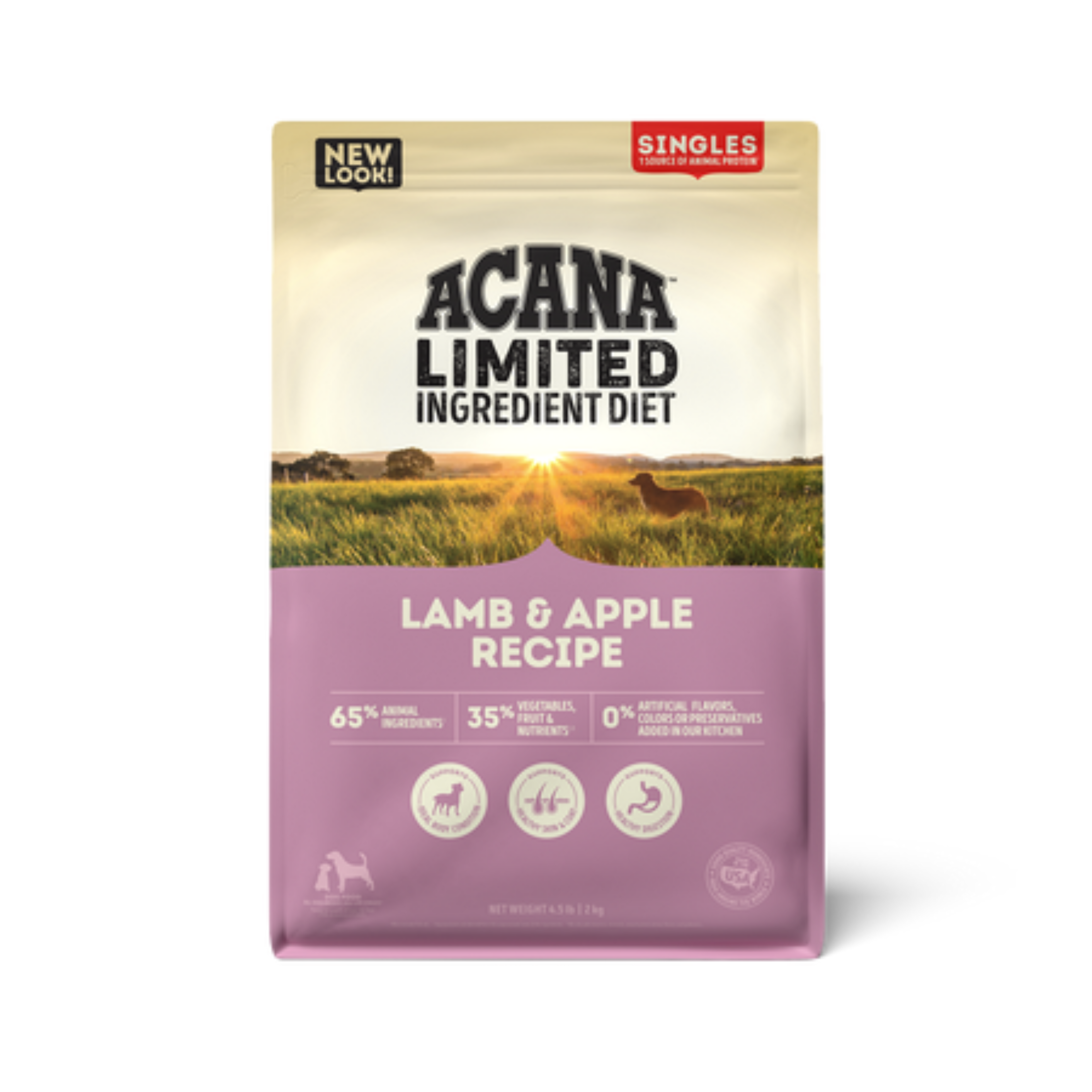 Acana Singles, Lamb & Apple Recipe Dry Dog Food