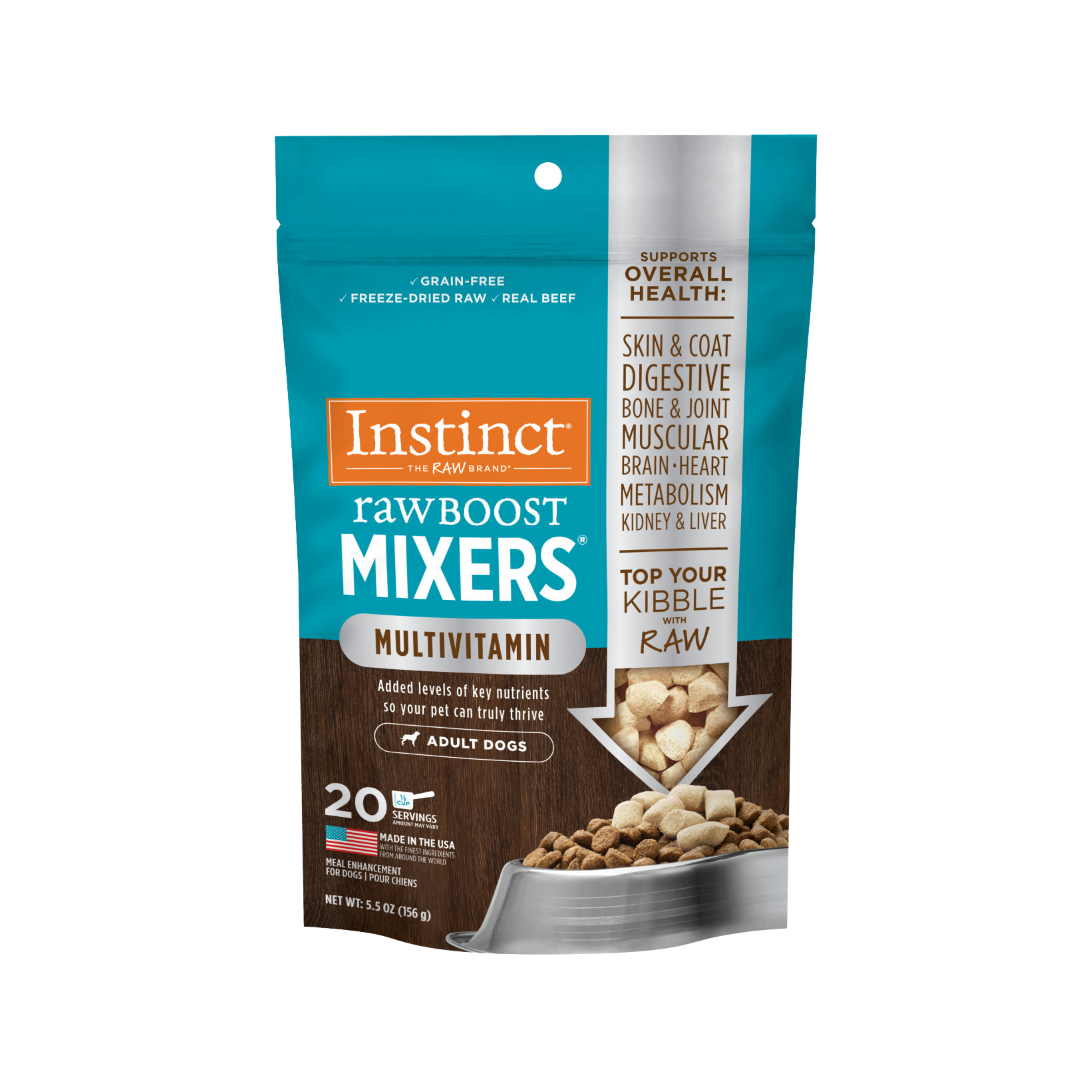 Instinct Raw Boost Mixers Multivitamin for Adult Dogs