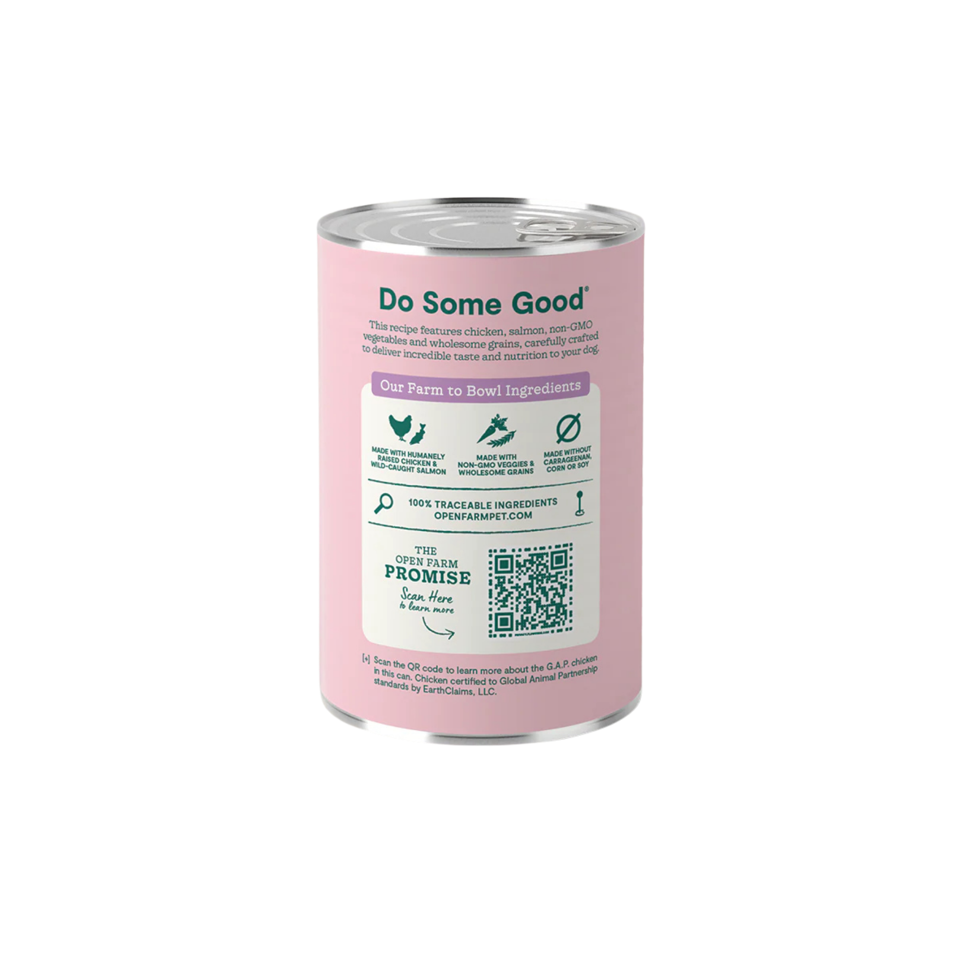 Open Farm Goodbowl Harvest Chicken & Salmon Pâté for Dogs