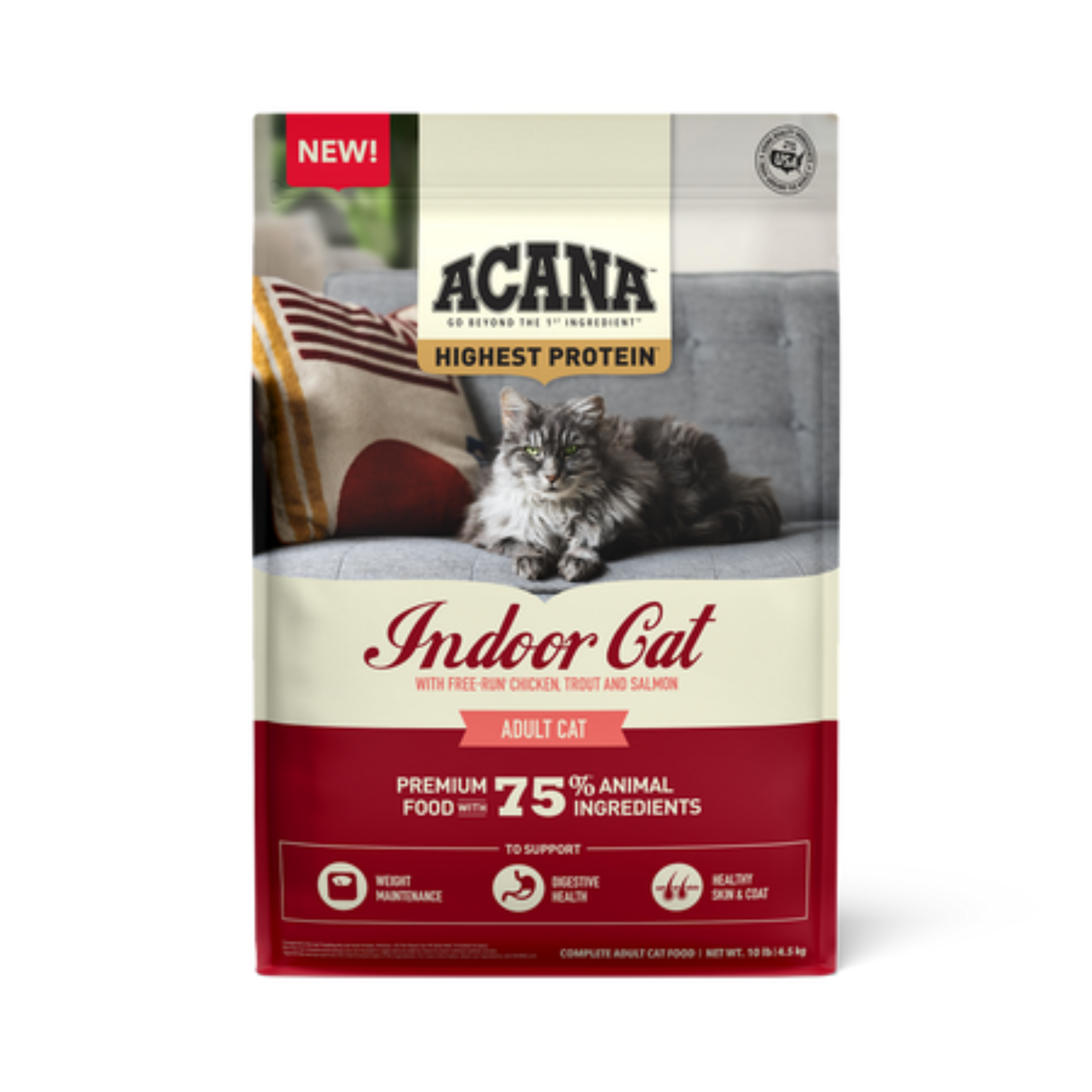 Acana Highest Protein, Indoor Cat Recipe Dry Cat Food
