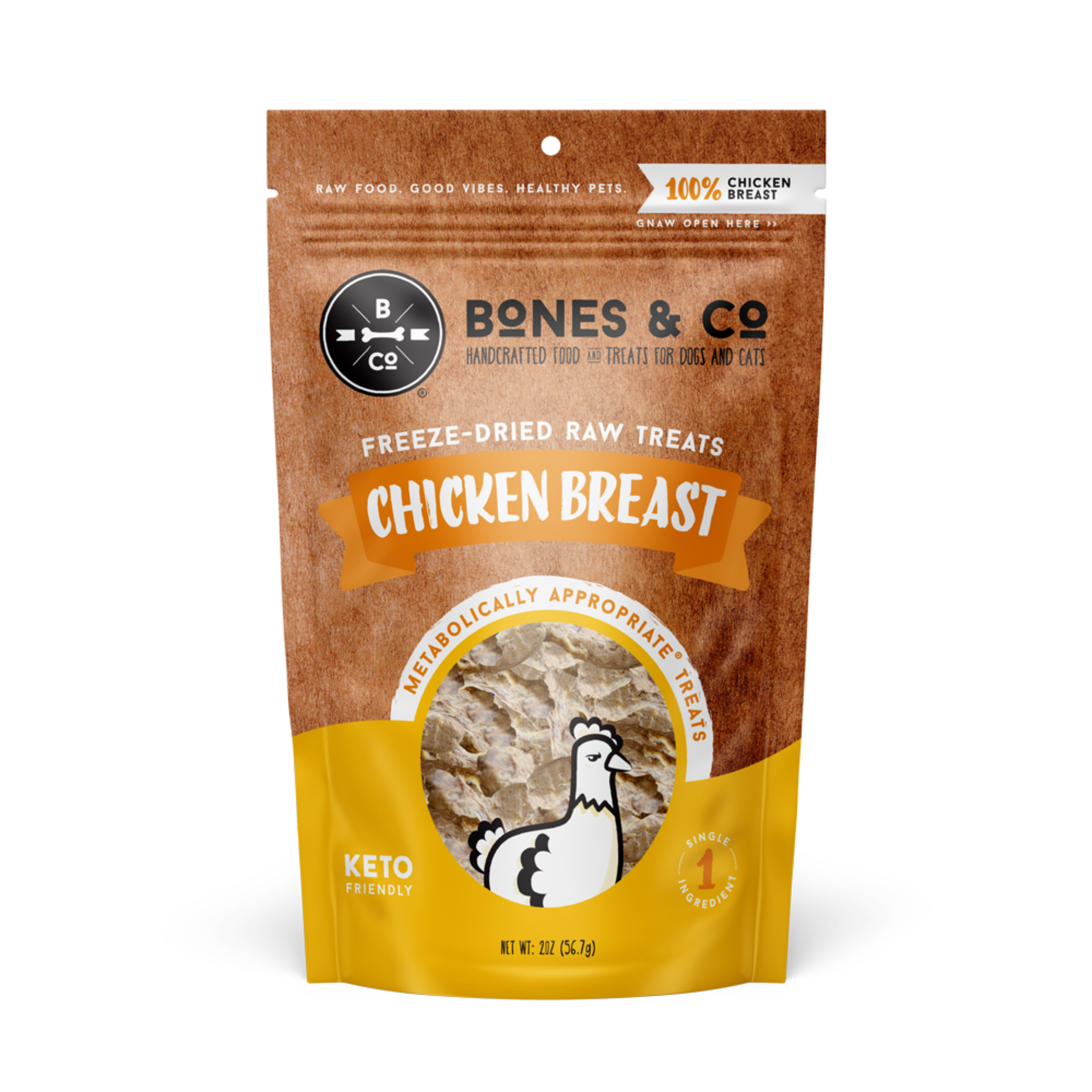 Bones & Co. Freeze Dried Chicken Breasts Dog & Cat Treats