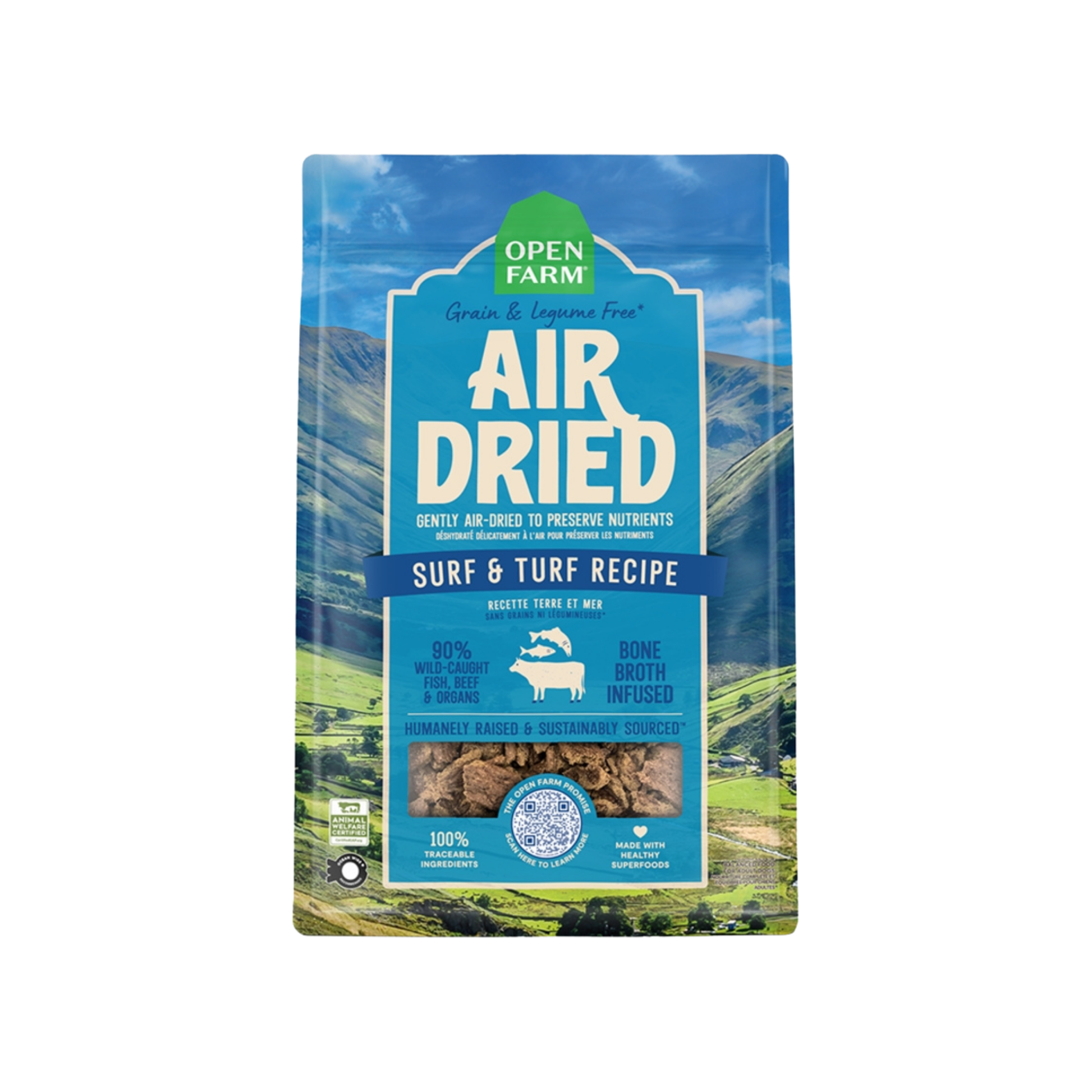 Open Farm Surf and Turf Air-Dried Recipe for Dogs