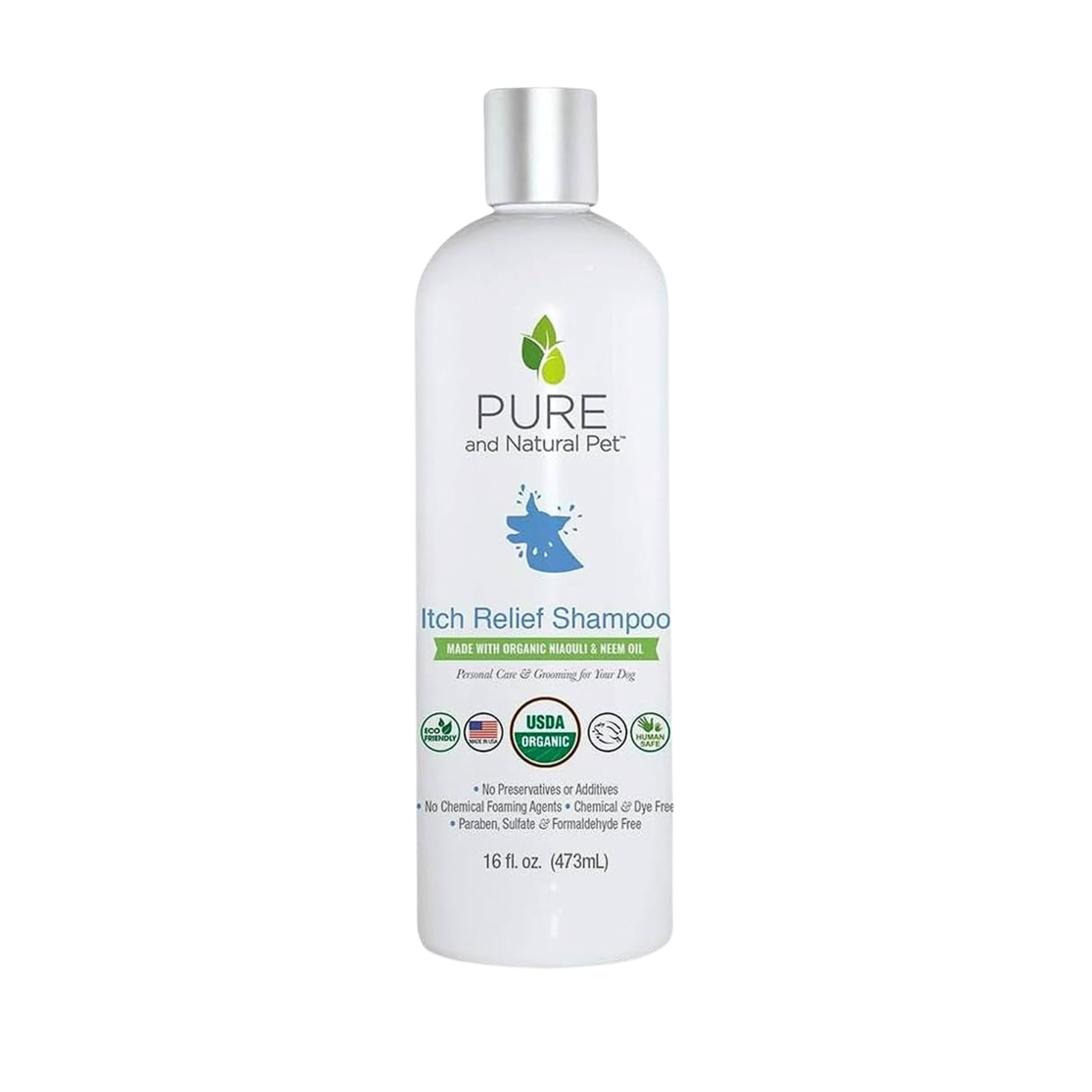 Pure and Natural Pet Itch Relief Organic Shampoo