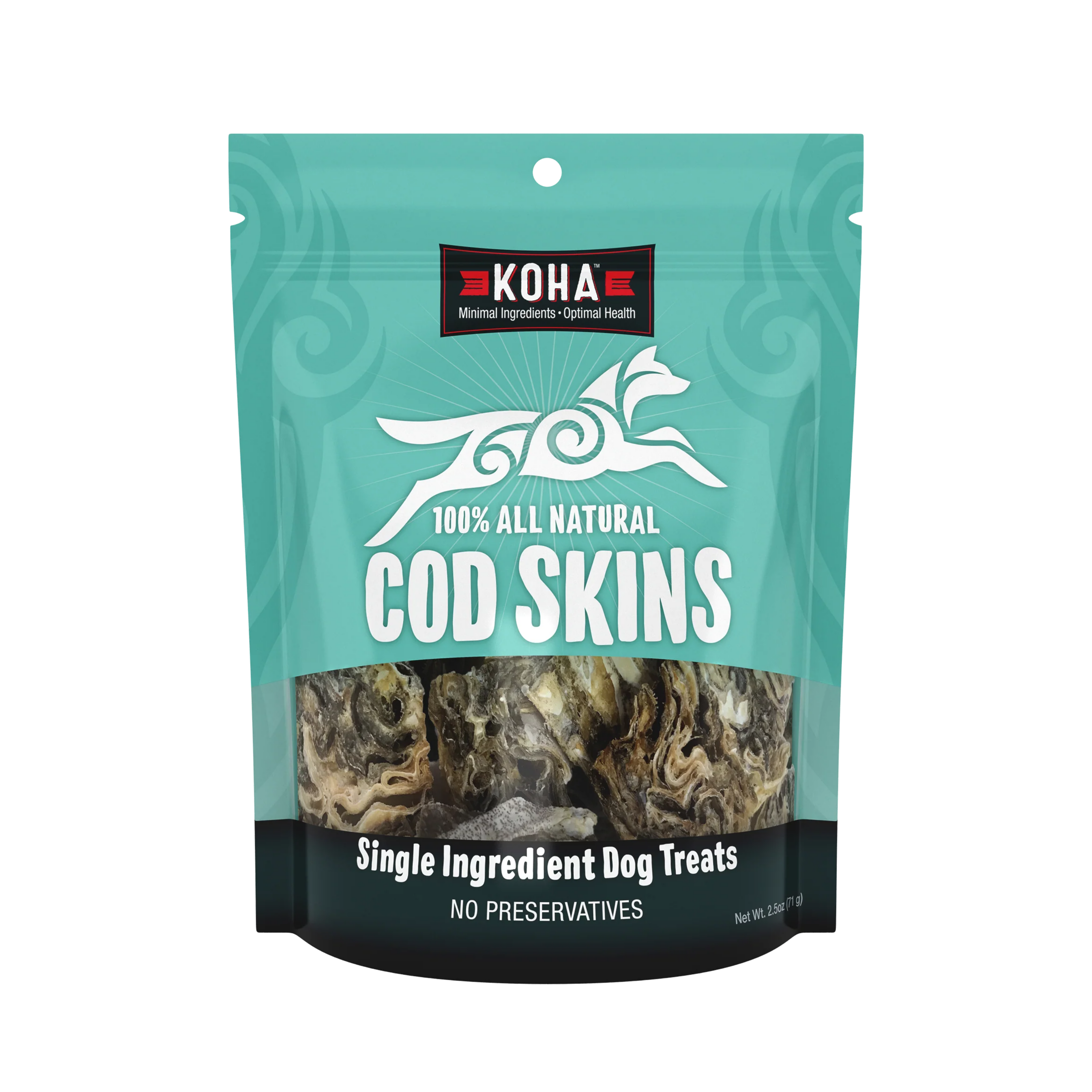 Koha Cod Skins All Natural Treats for Dogs