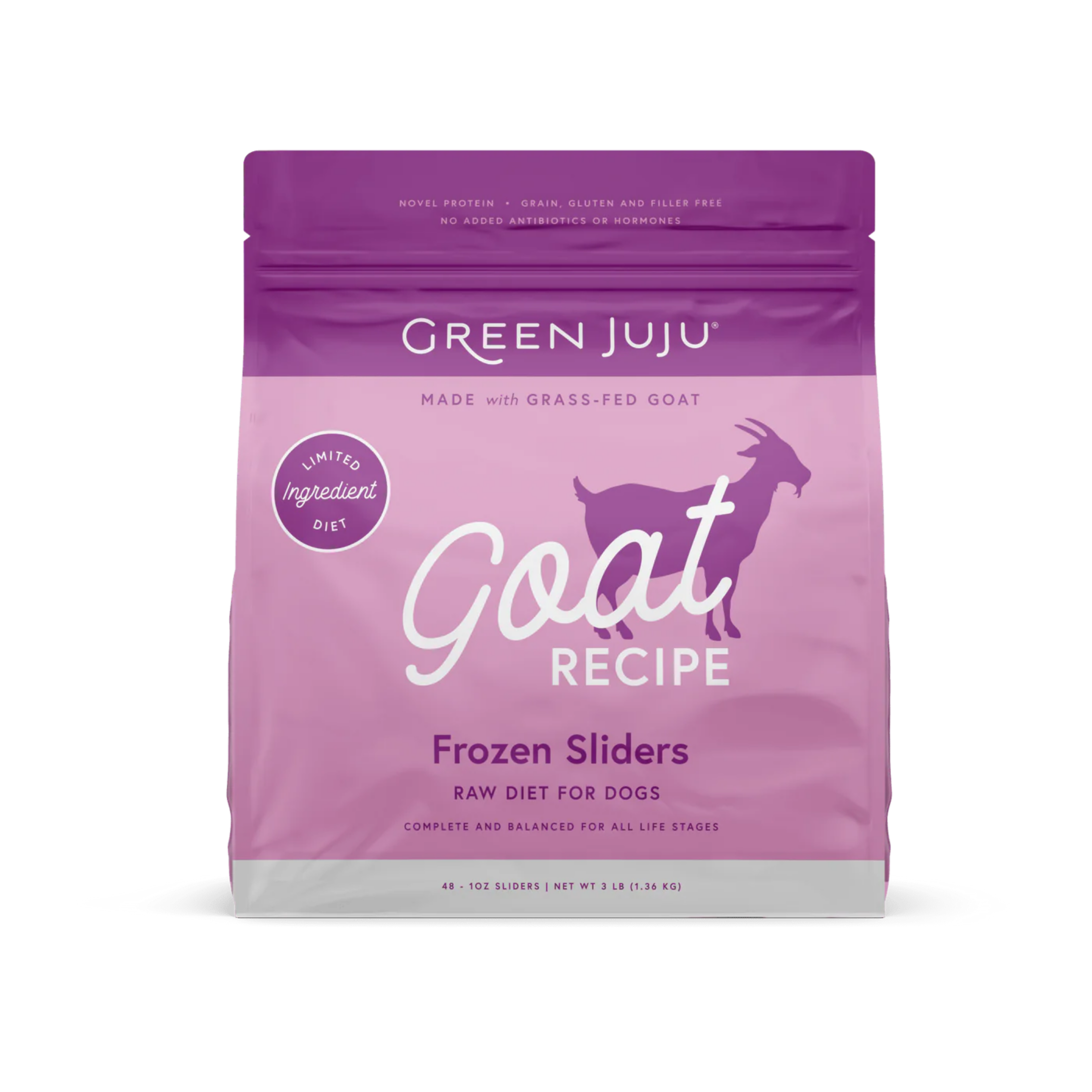 Green Juju Goat Recipe Frozen Patties & Sliders