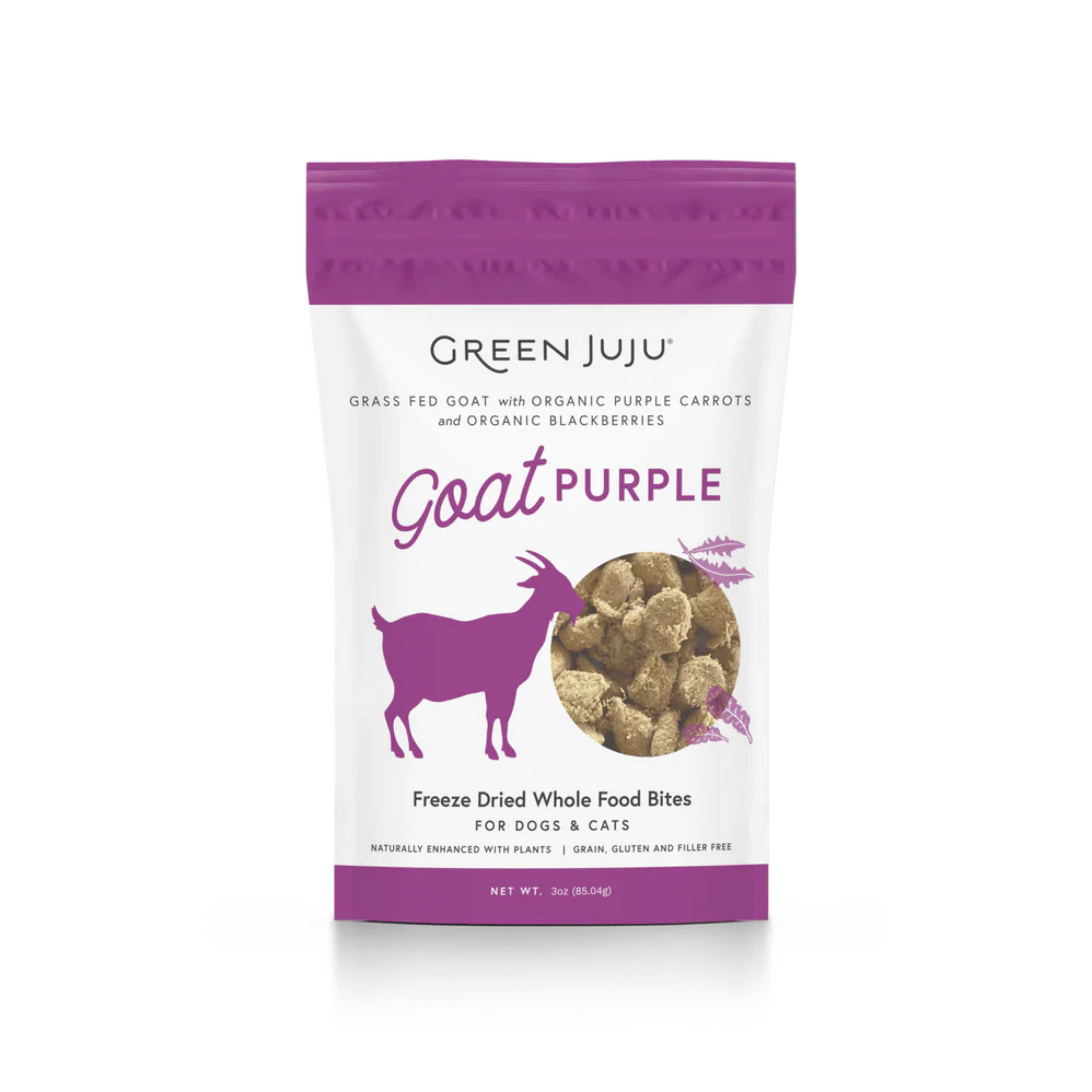 Green Juju Goat Purple Whole Food Bites