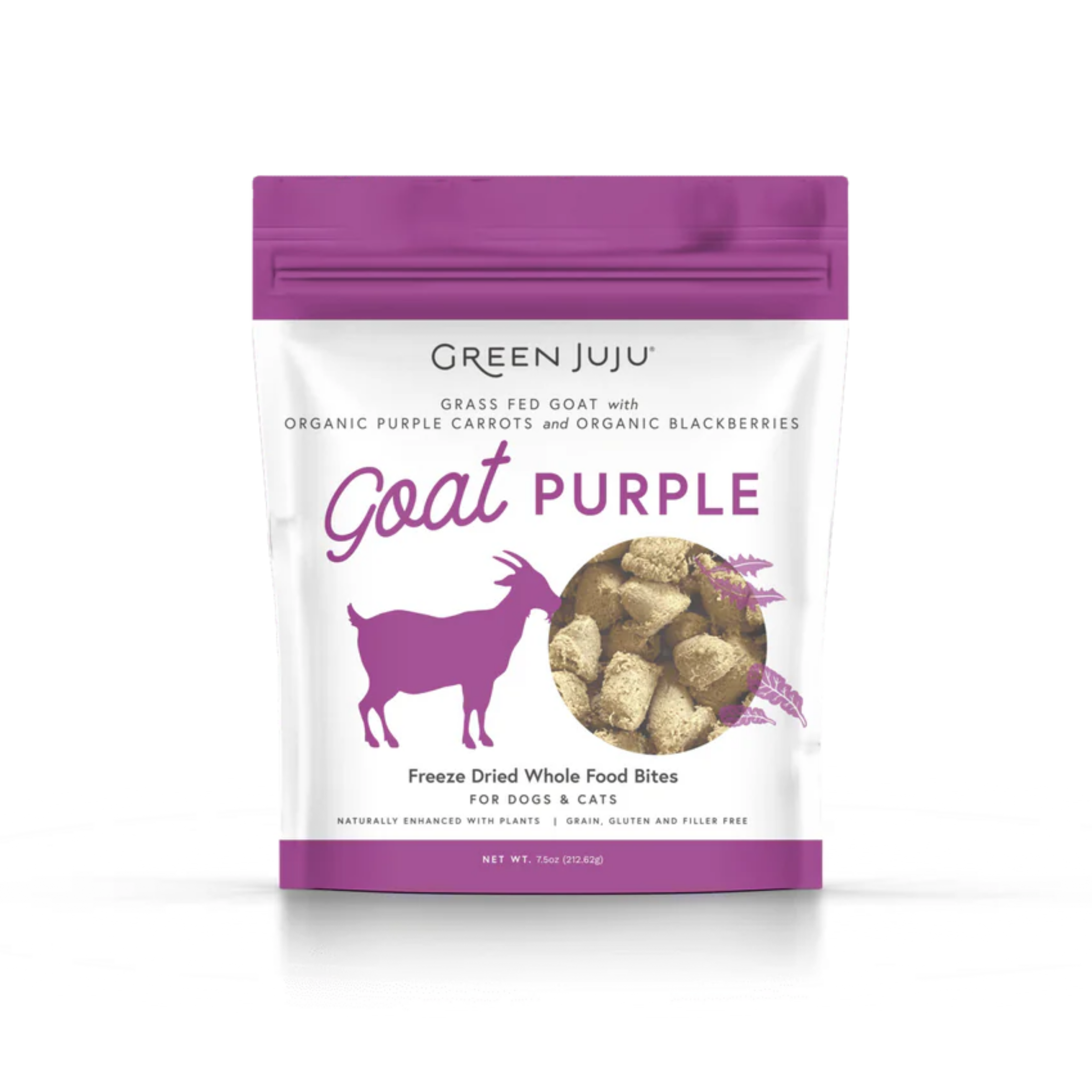 Green Juju Goat Purple Whole Food Bites