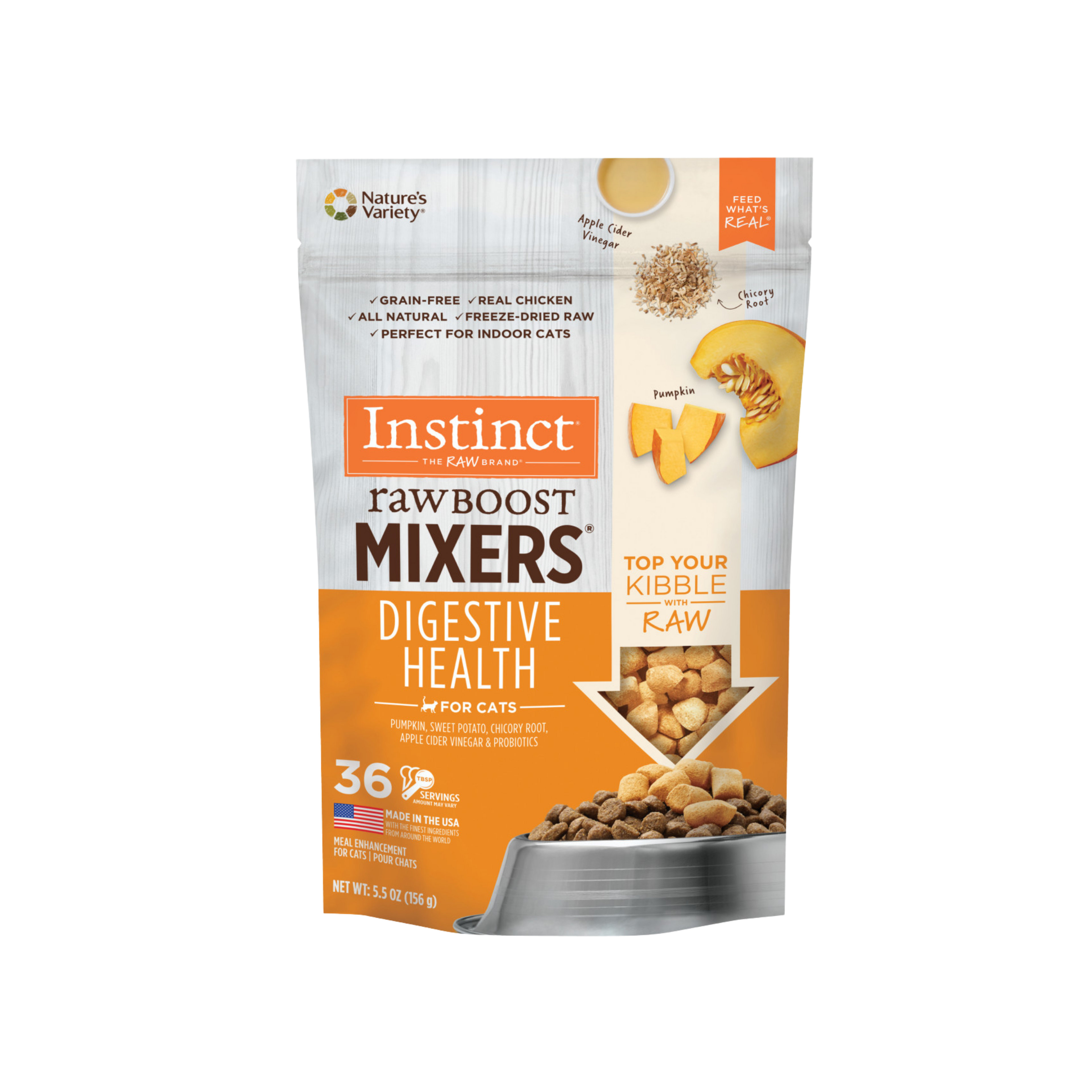 Instinct Raw Boost Mixers Digestive Health for Cats