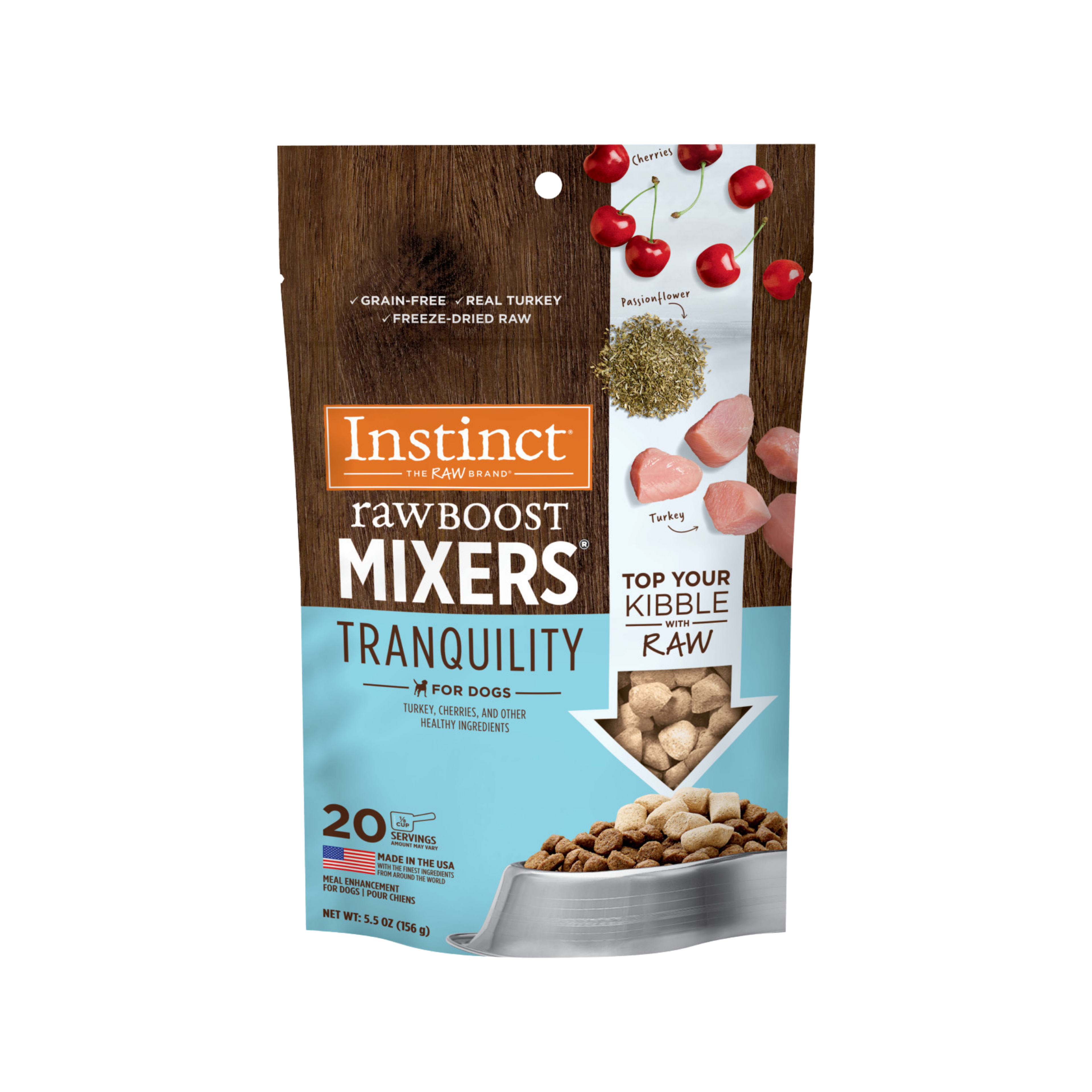 Instinct Raw Boost Mixers Tranquility for Dogs