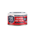 Pure Cravings Chicken & Beef Recipe Shredded in Broth Wet Cat Food