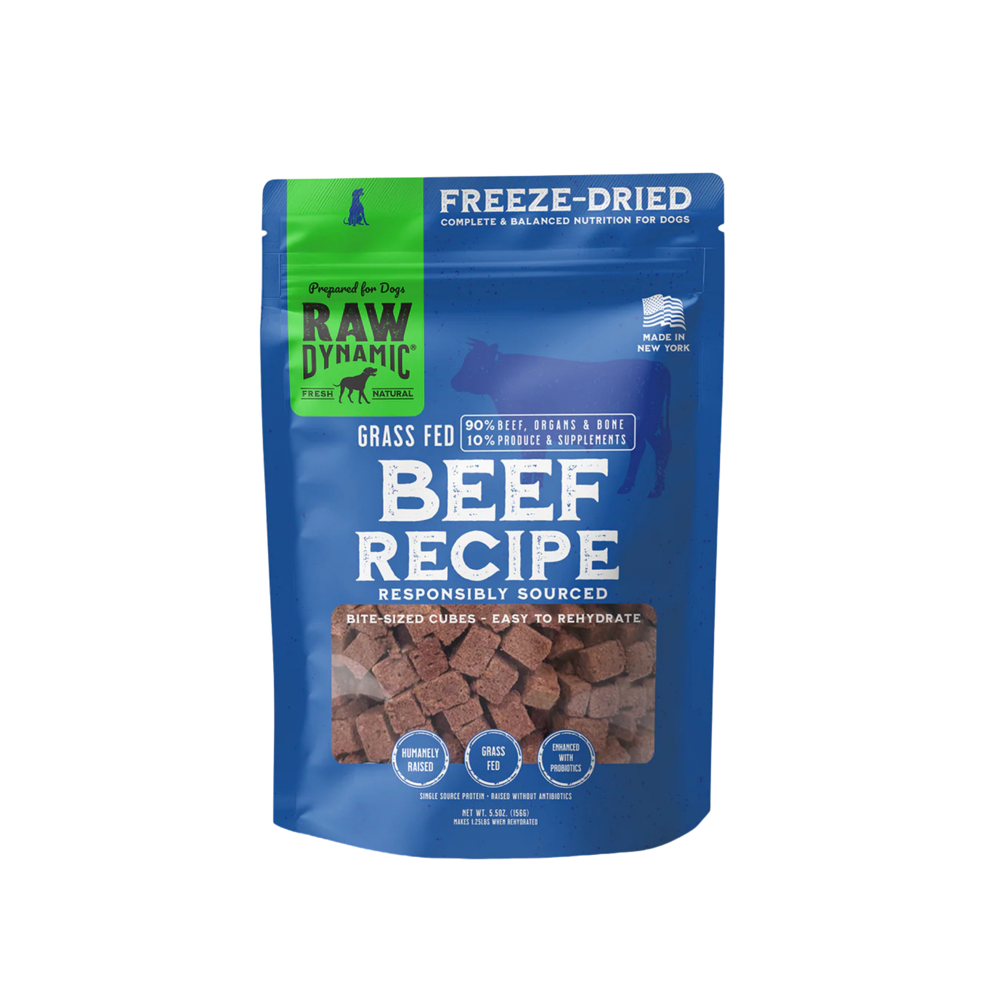 Raw Dynamic Freeze-Dried Raw Beef Formula for Dogs