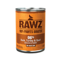 Rawz 96% Duck, Turkey & Quail Wet Dog Food