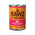 Rawz 96% Lamb & Lamb Liver Wet Dog Food