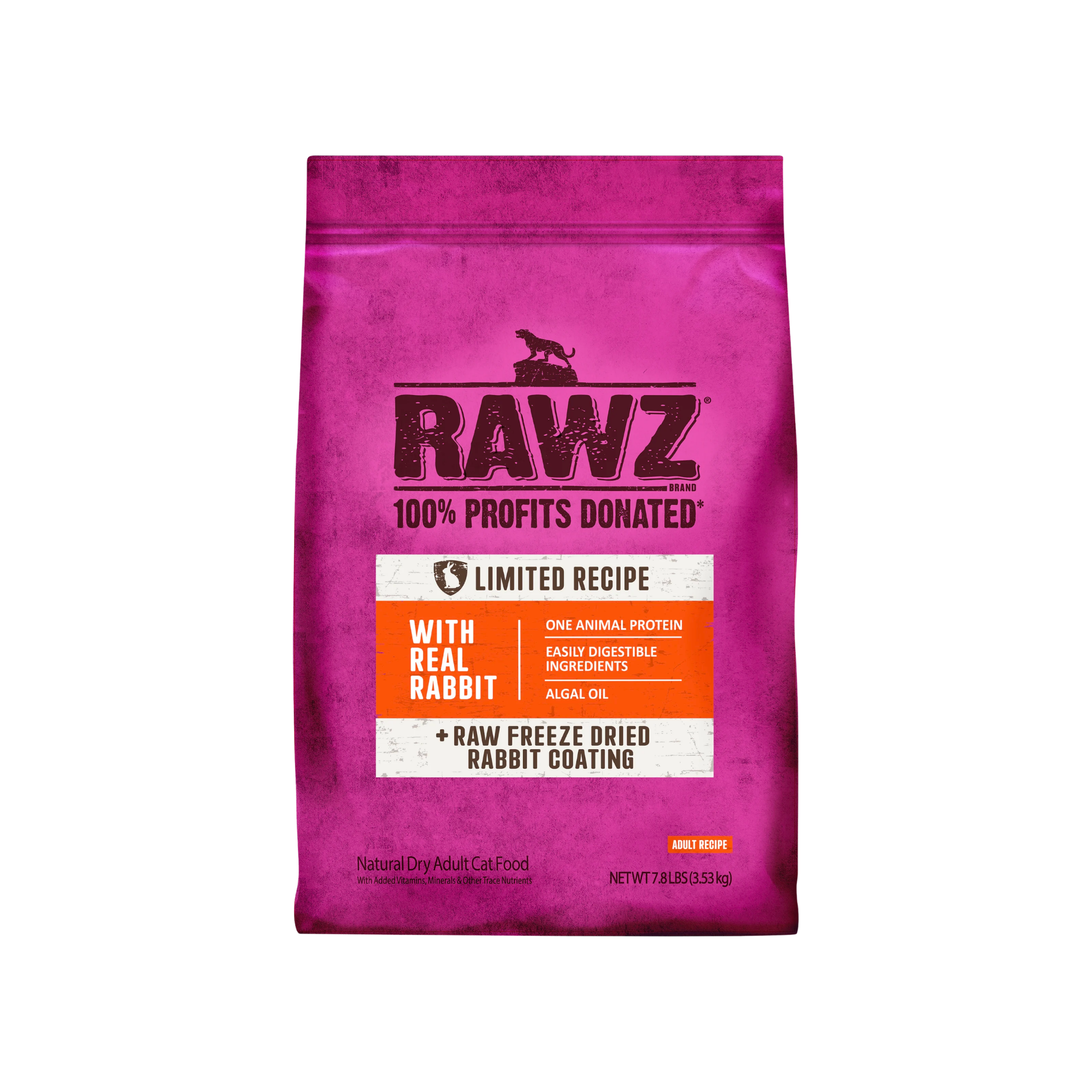 Rawz Real Rabbit Dry Cat Food