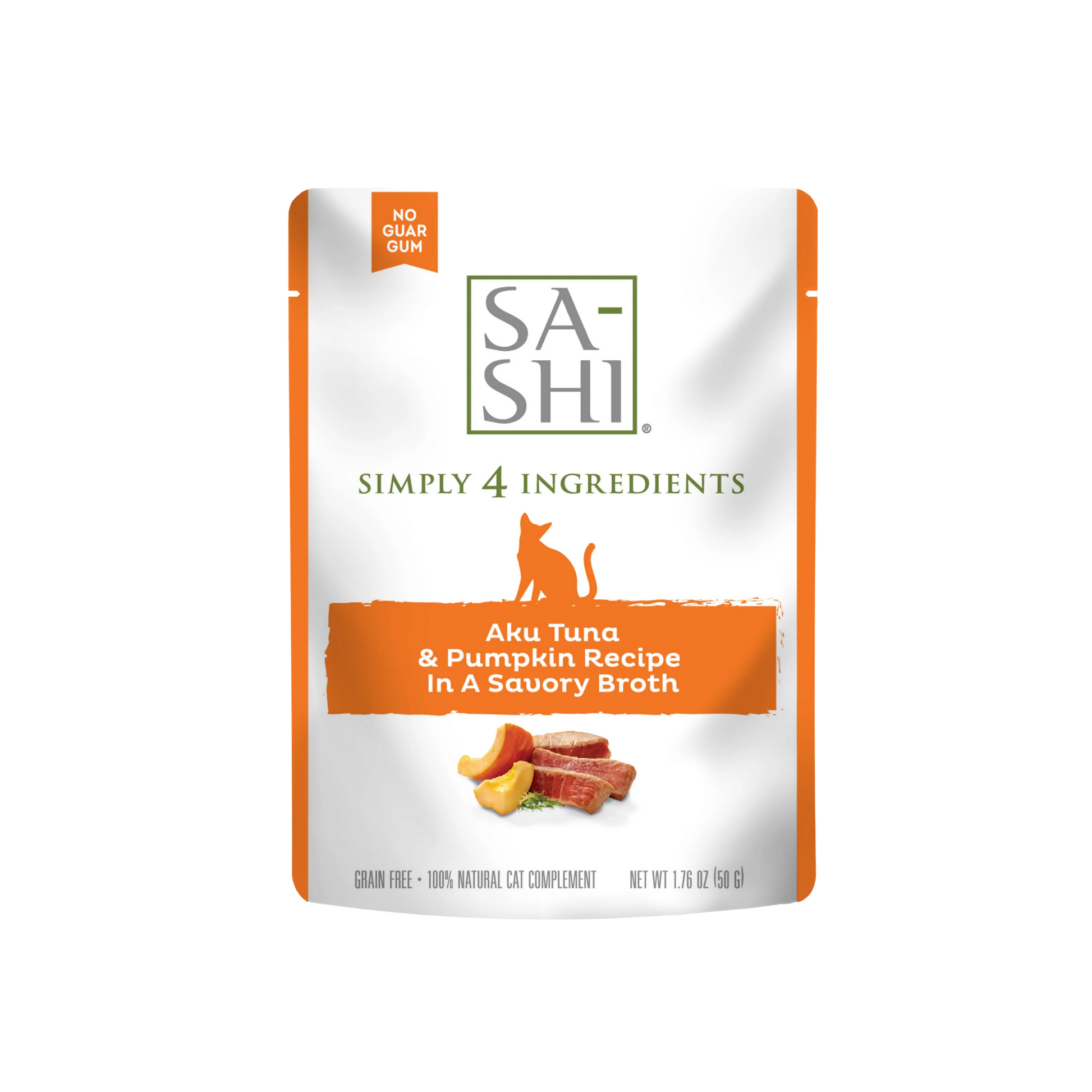Rawz Sa-Shi Aku Tuna & Pumpkin Cat Food Recipe in Savory Broth