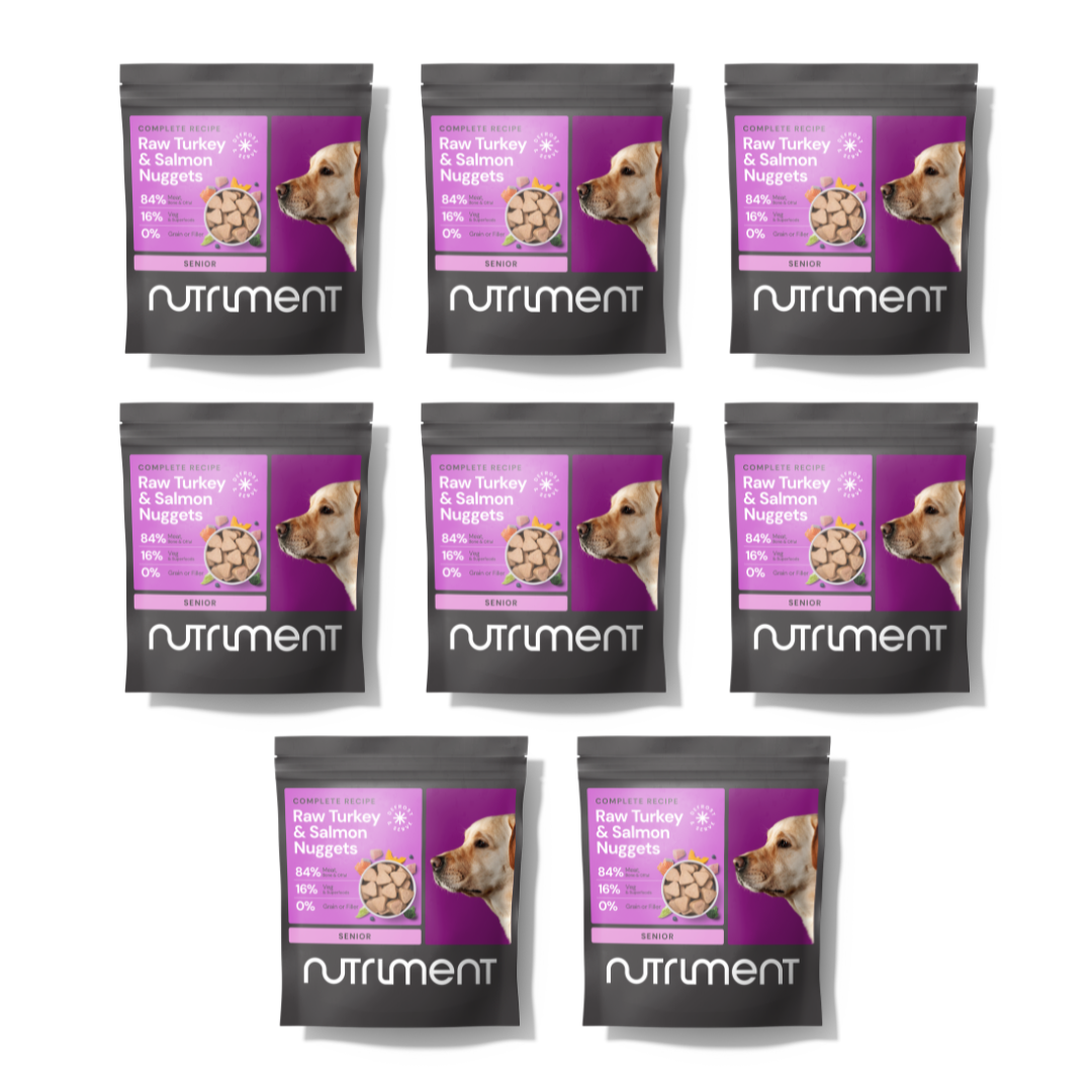8kg Senior Raw Nugget Starter Pack