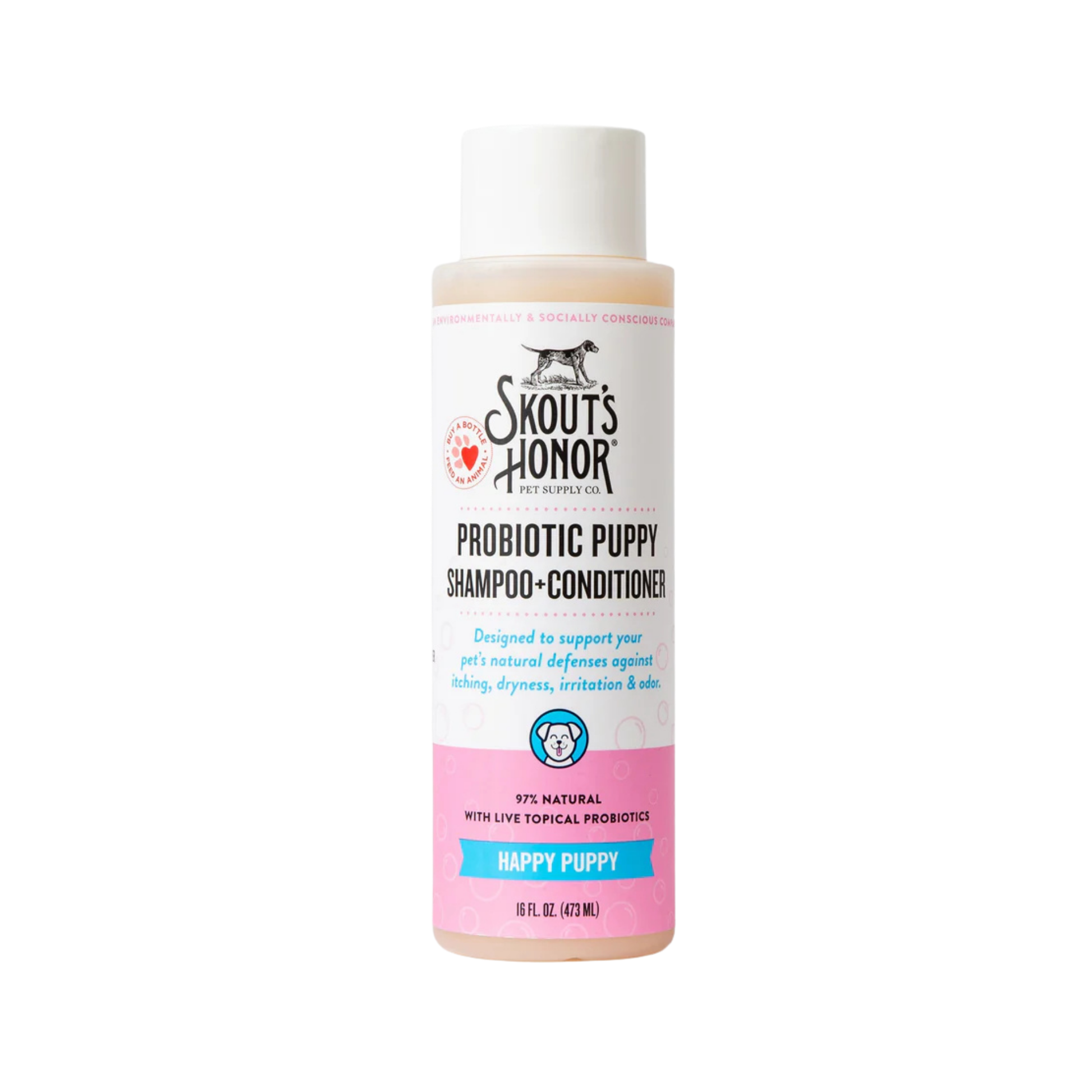 Skout's Honor Probiotic Puppy Shampoo + Conditioner